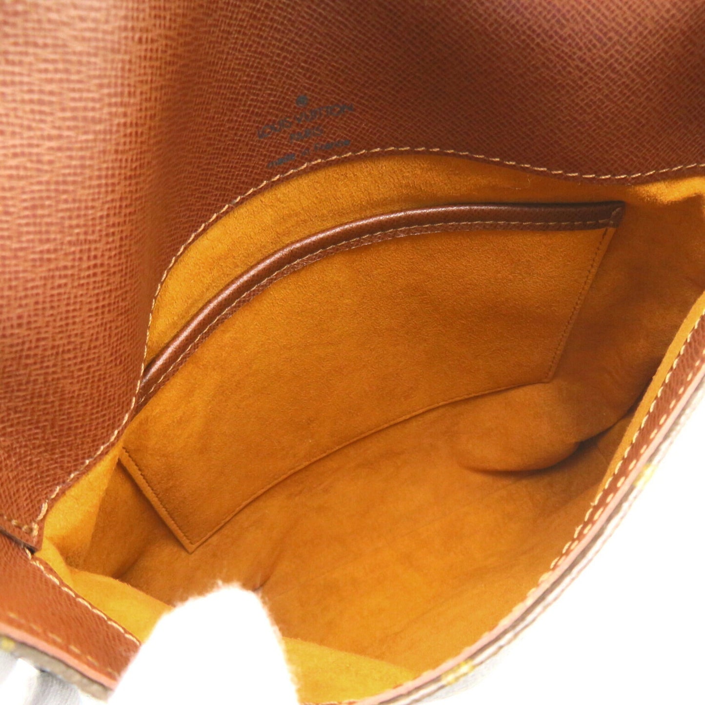 Louis Vuitton Brown Monogram Coated Canvas Shoulder Bag