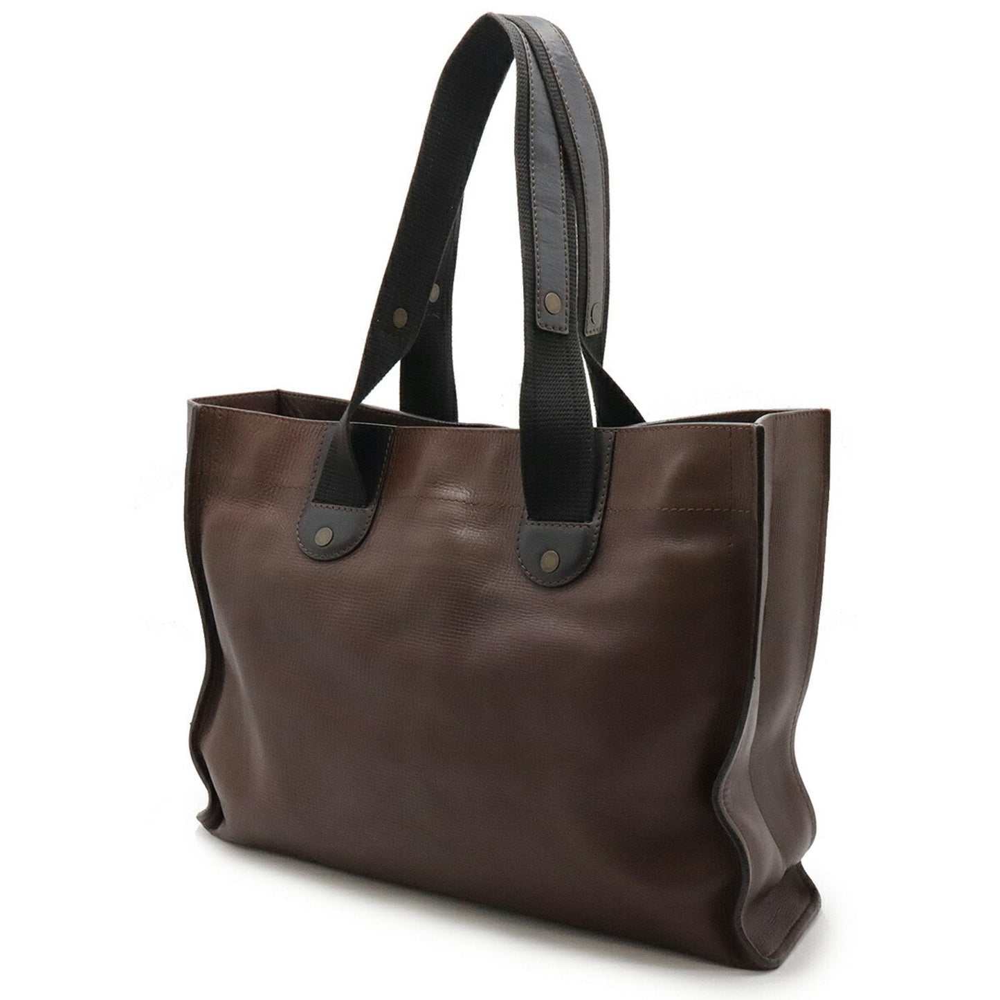 Louis Vuitton Coffee Dark Brown Utah Leather Leather Shoulder Bag Tote Bag