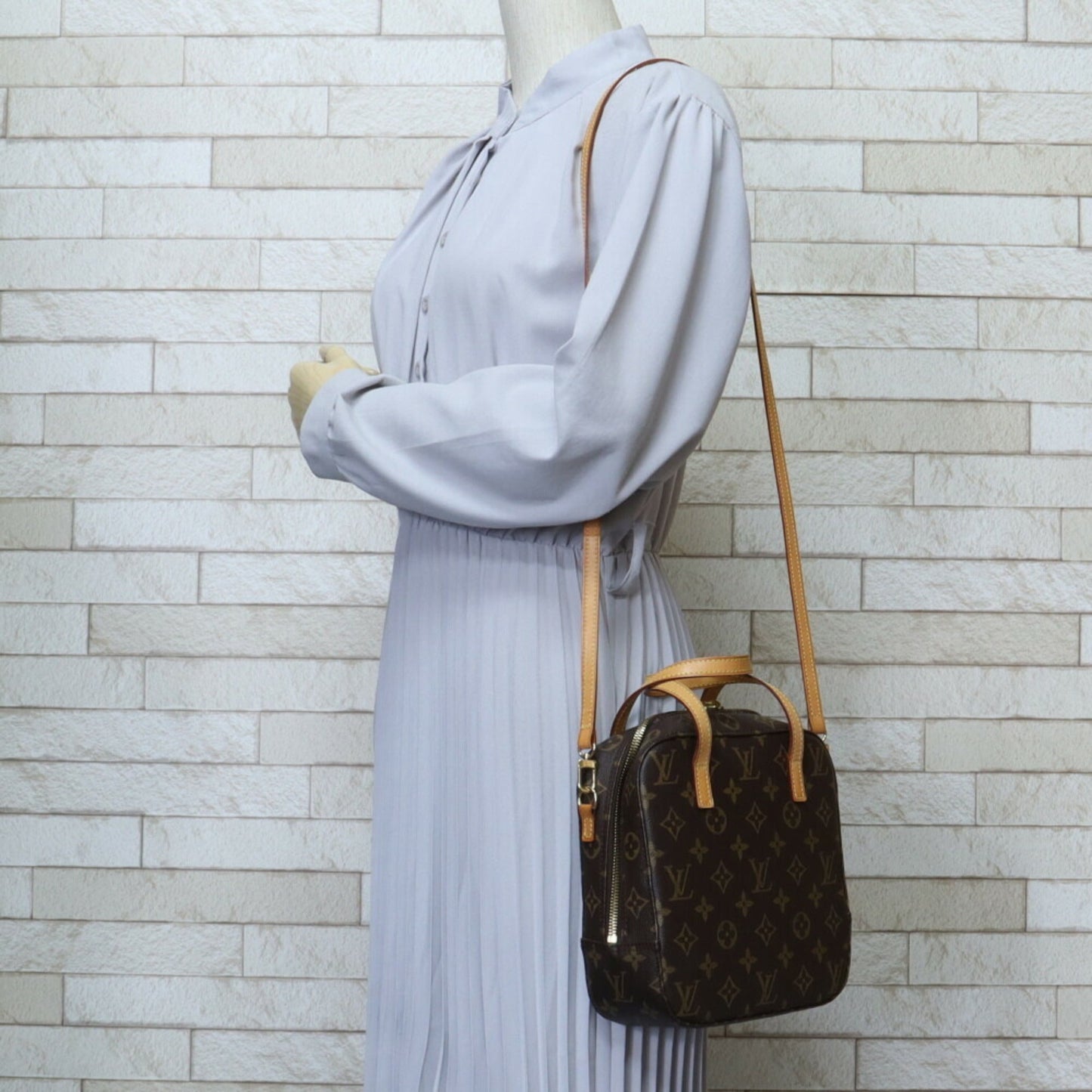 Louis Vuitton Brown Monogram Shoulder Bag