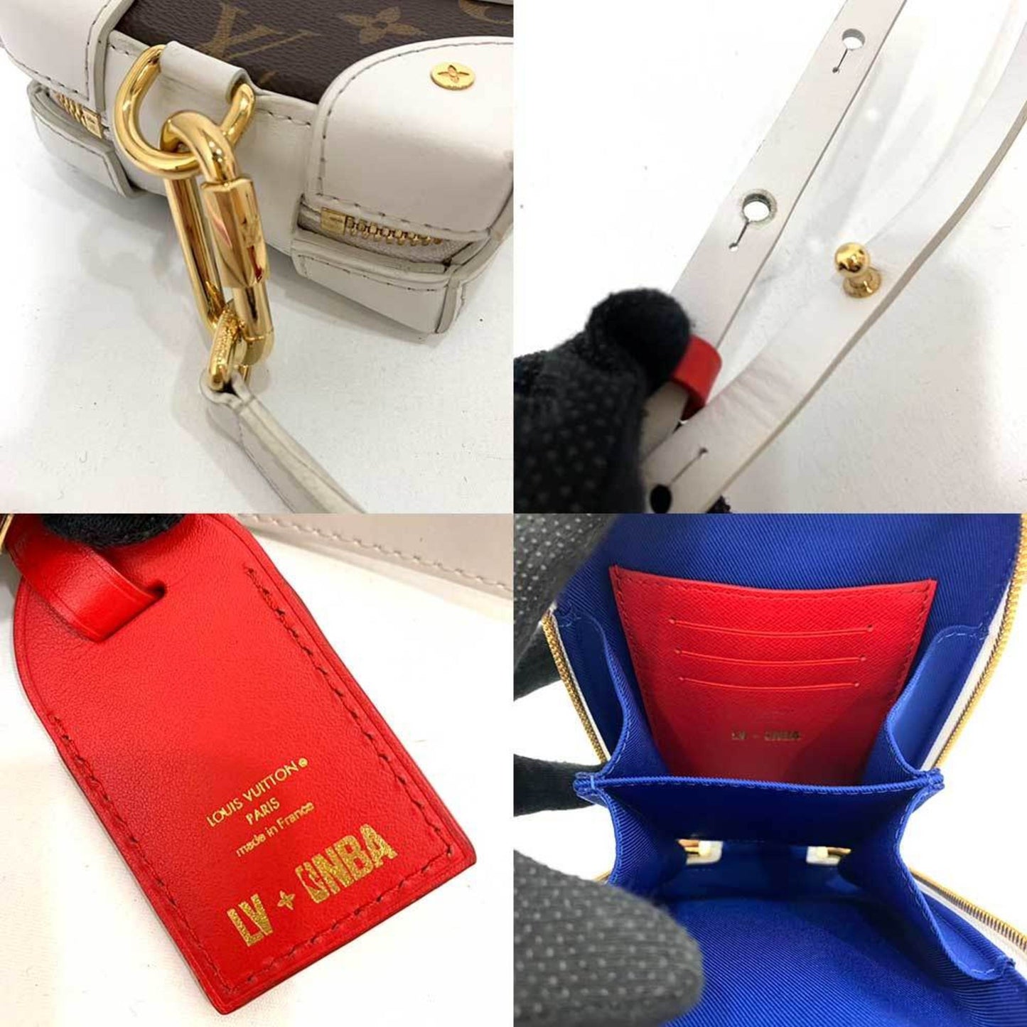 Louis Vuitton Monogram Brown White Monogram Shoulder Bag