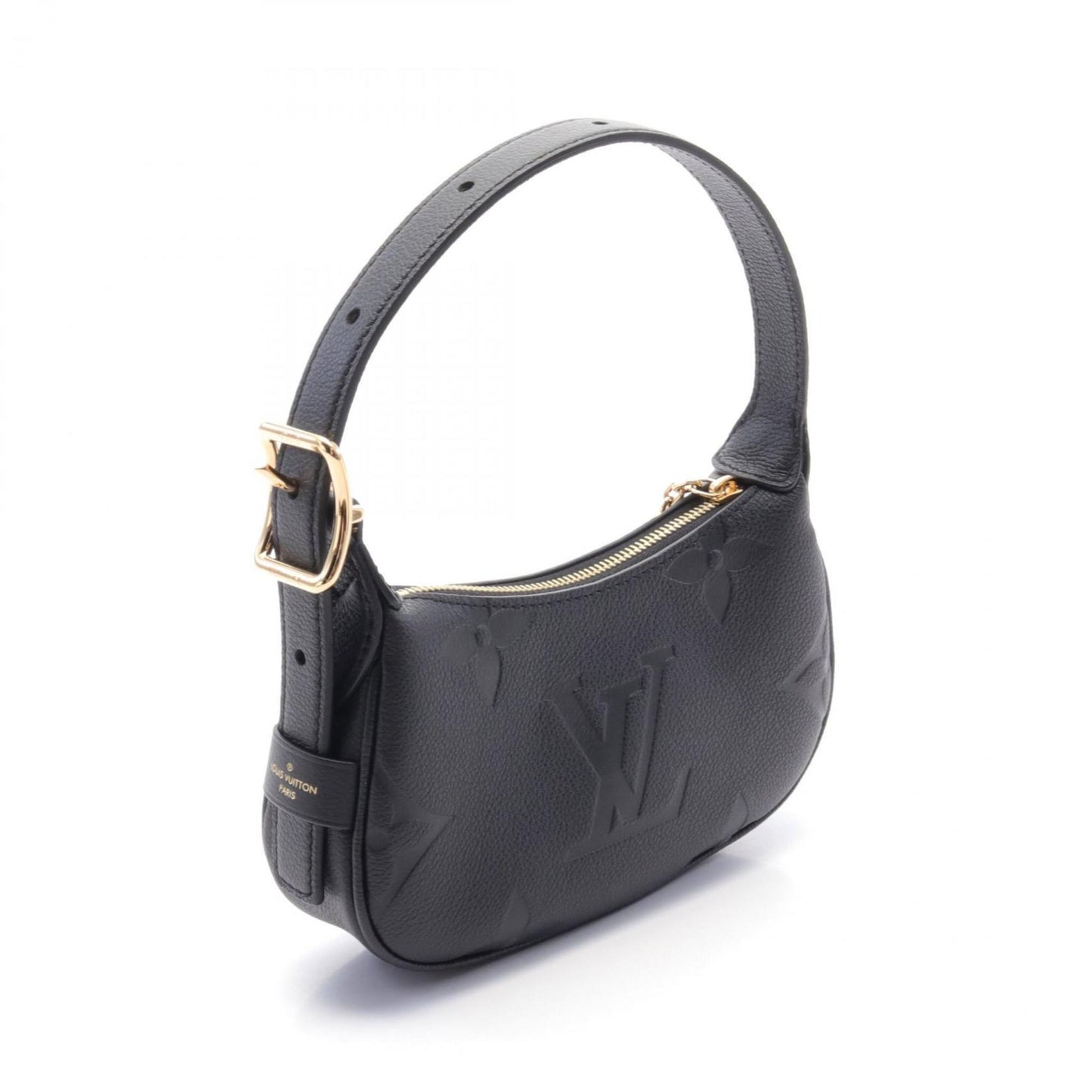 Louis Vuitton Black Noir Monogram Empreinte Shoulder Bag