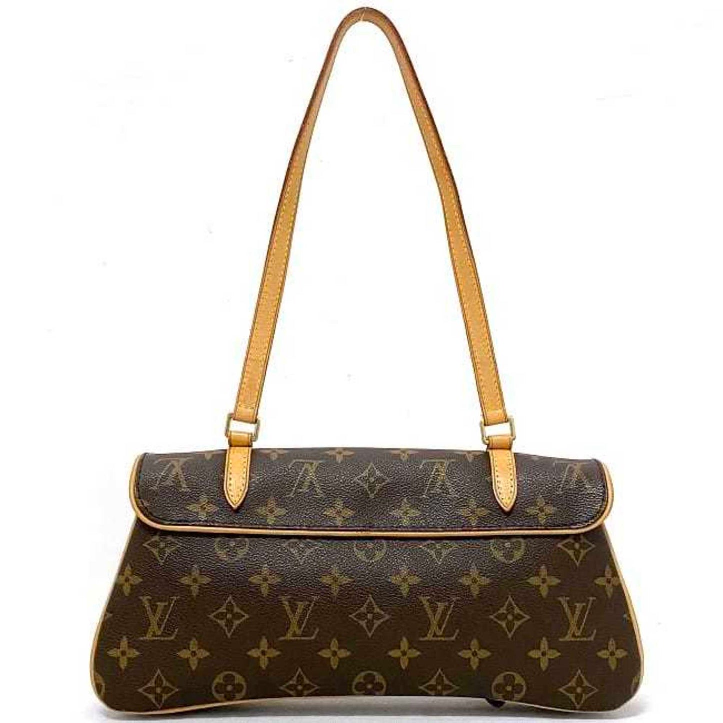 Louis Vuitton Monogram Beige Brown Monogram Monogram Handbag Shoulder Bag