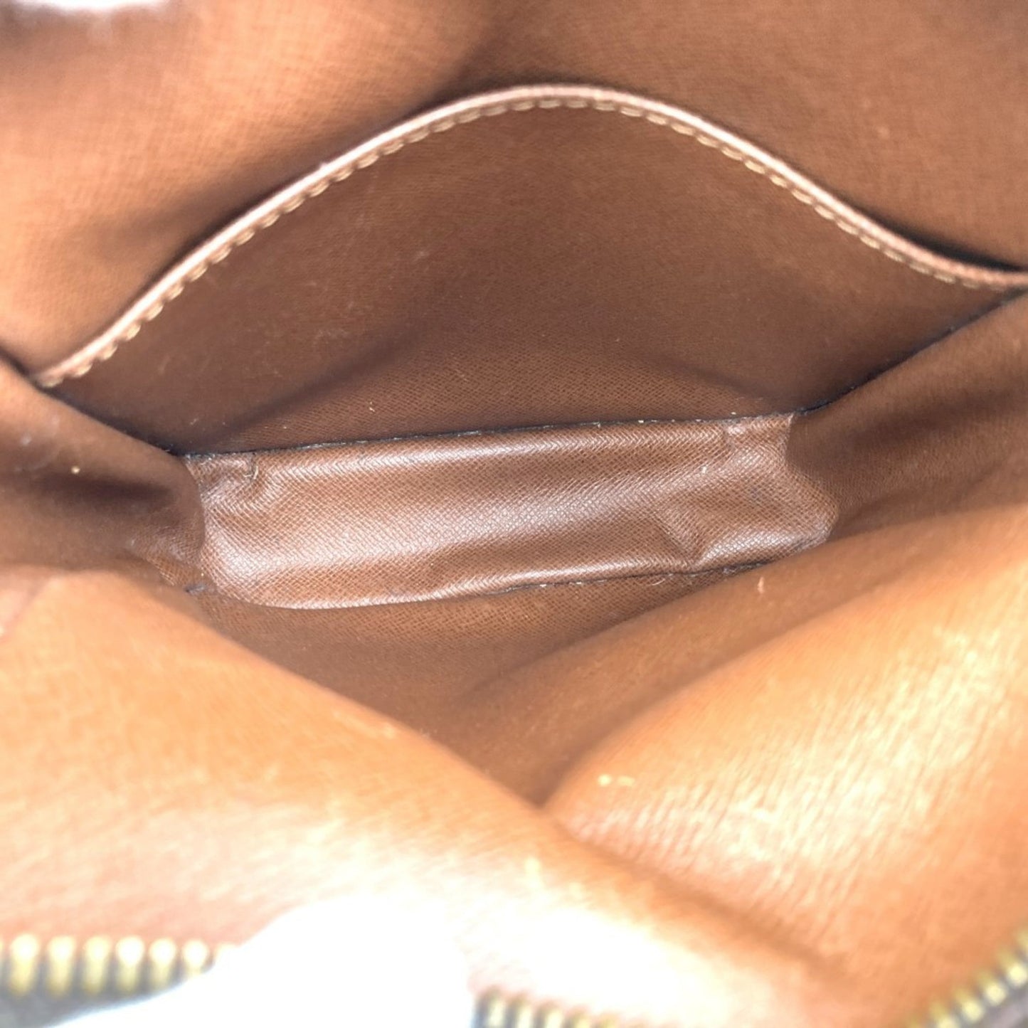Louis Vuitton Brown Monogram Canvas Shoulder Bag