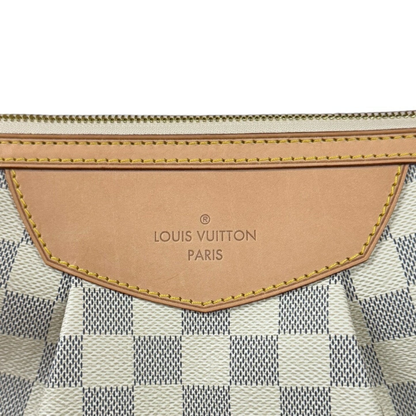 Louis Vuitton White Damier Azur Shoulder Bag