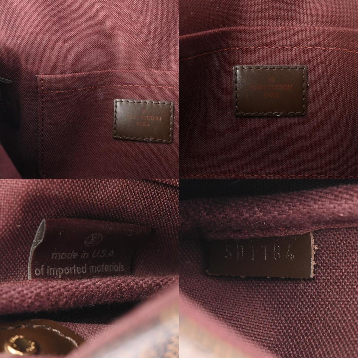 Louis Vuitton Brown Damier Canvas Shoulder Bag