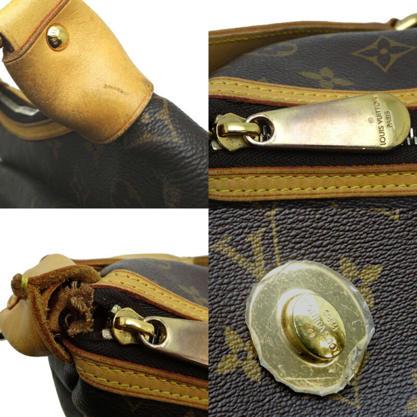 Louis Vuitton Brown Monogram Shoulder Bag