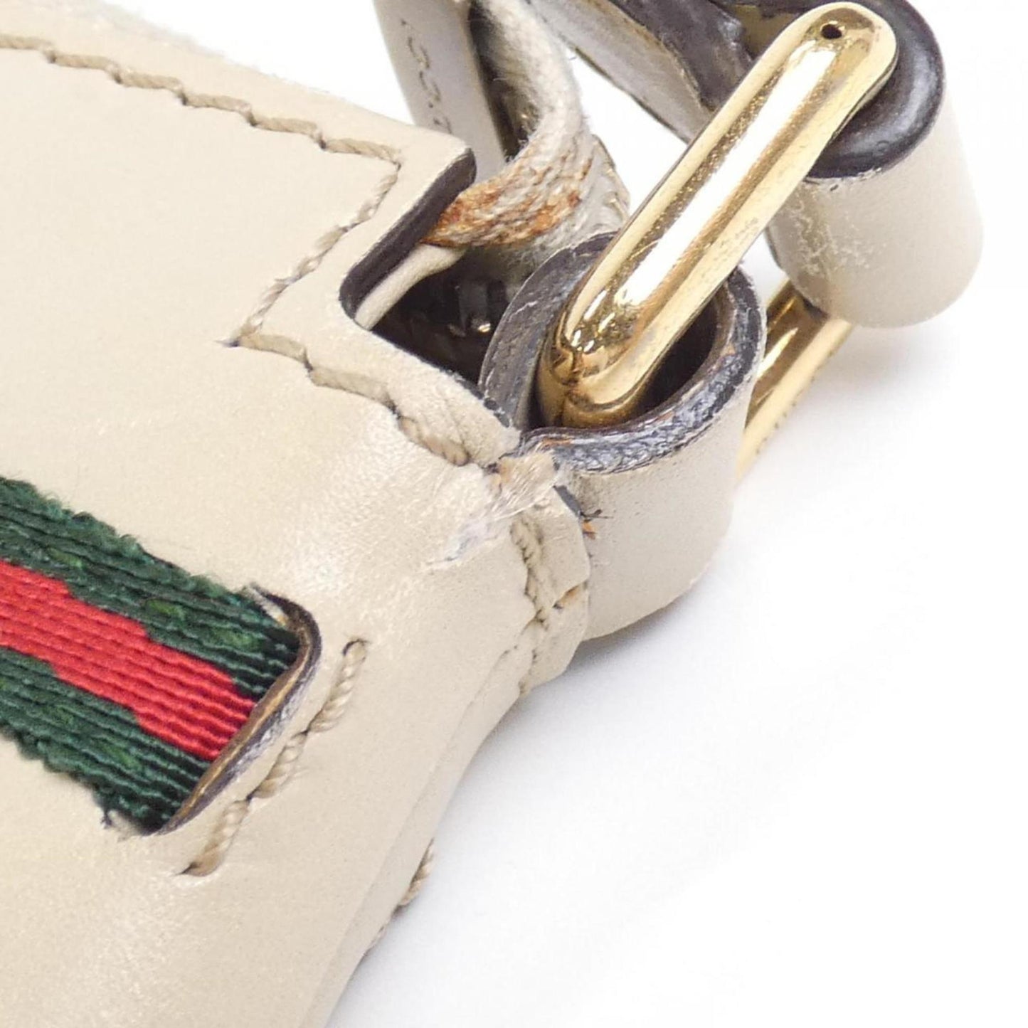 Gucci Beige Ivory Gg Canvas Shoulder Bag