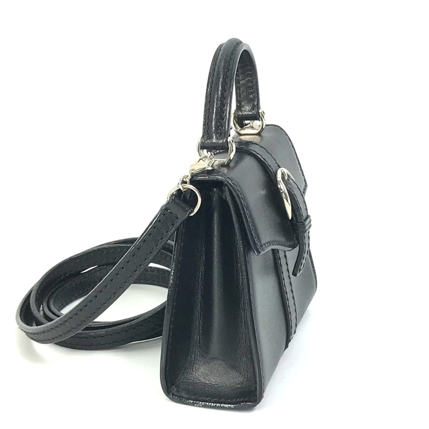 Gucci Black Leather Shoulder Bag