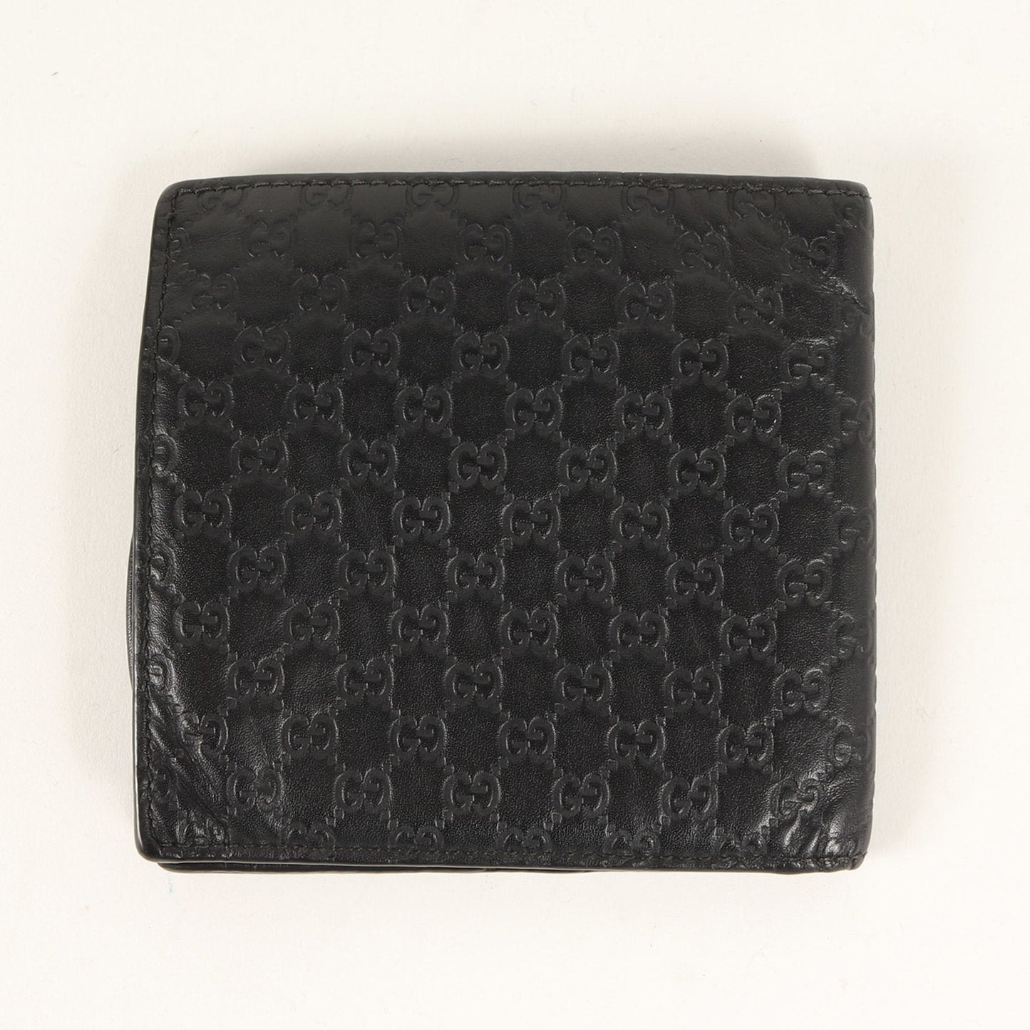 Gucci Black Leather Wallet (Bi-Fold)