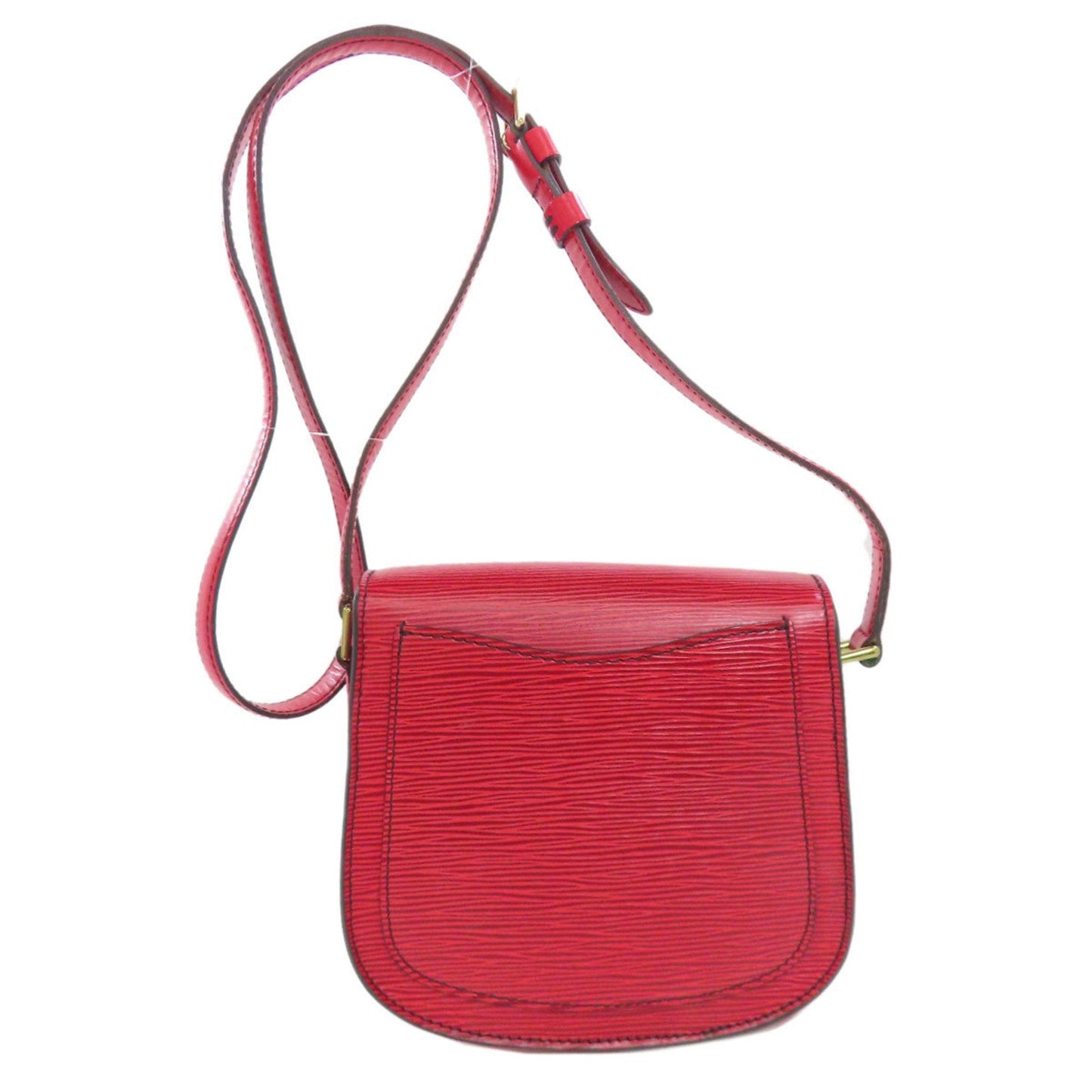 Louis Vuitton Red Color Epi Leather Shoulder Bag