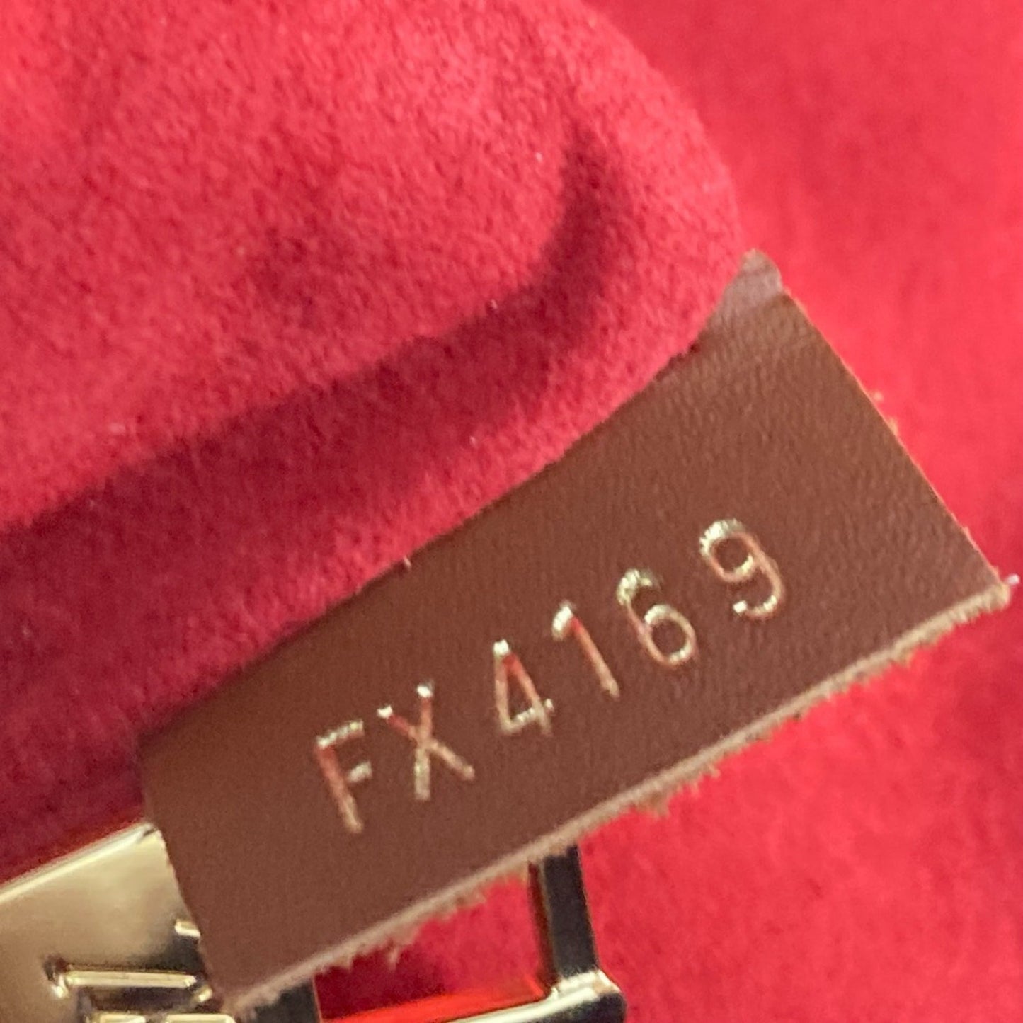 Louis Vuitton Brown Leather Shoulder Bag