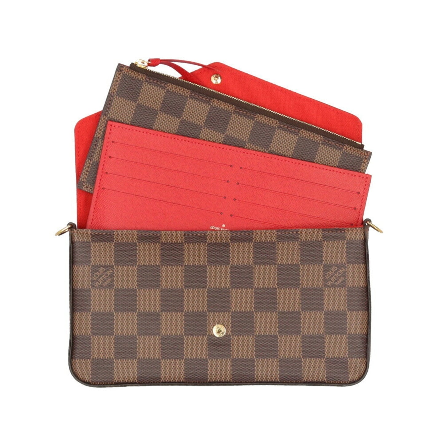 Louis Vuitton Brown Damier Canvas Shoulder Bag