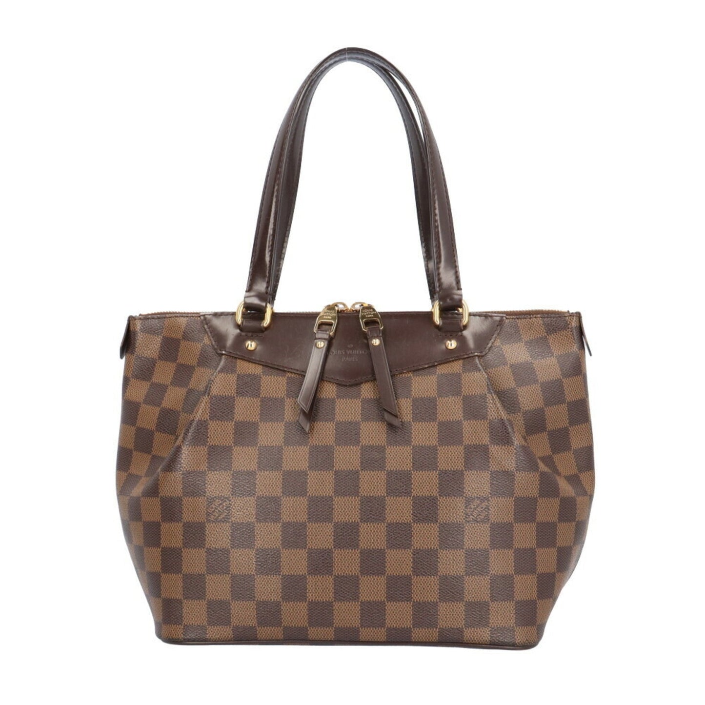 Louis Vuitton Brown Damier Canvas Shoulder Bag ()