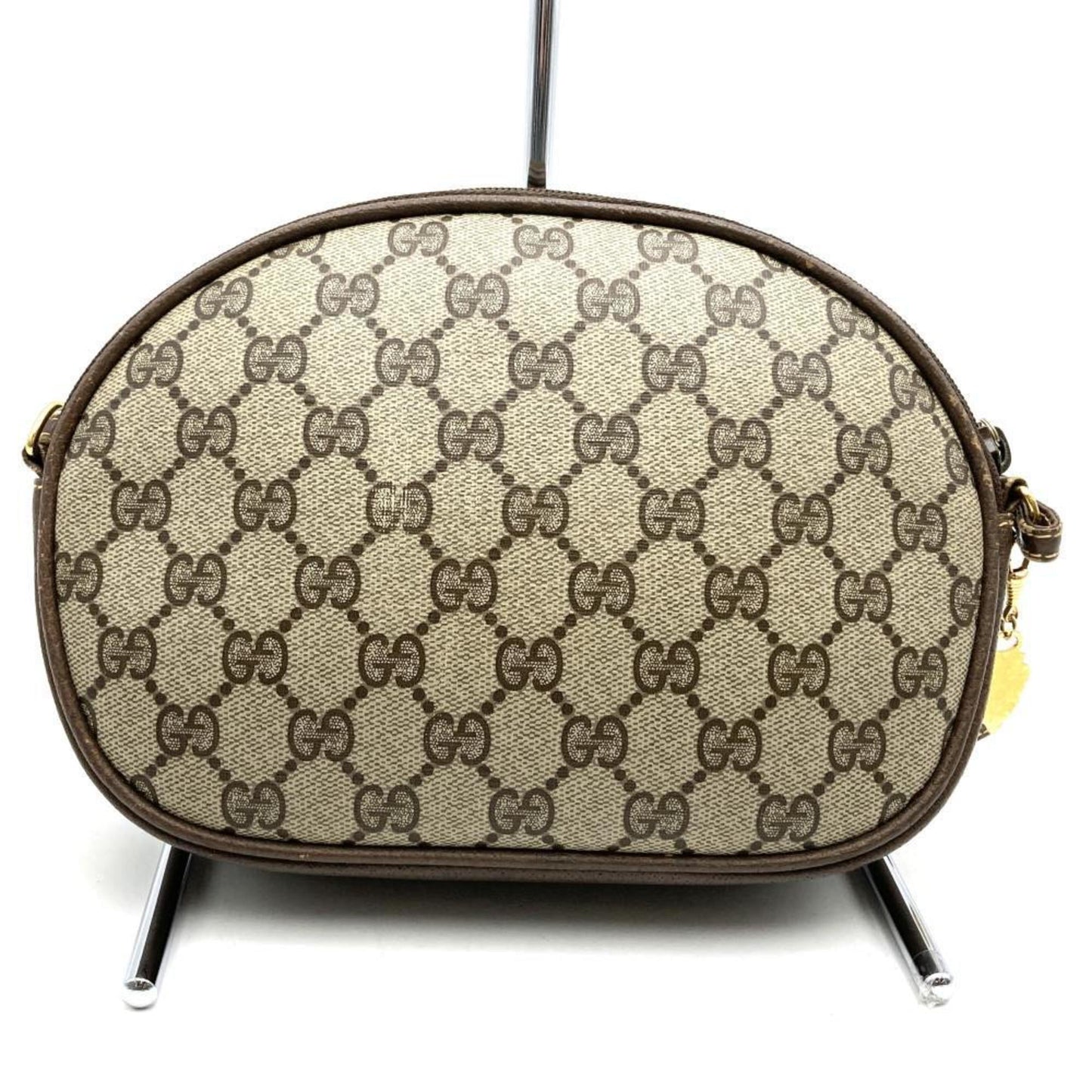 Gucci Brown Gg Supreme Shoulder Bag