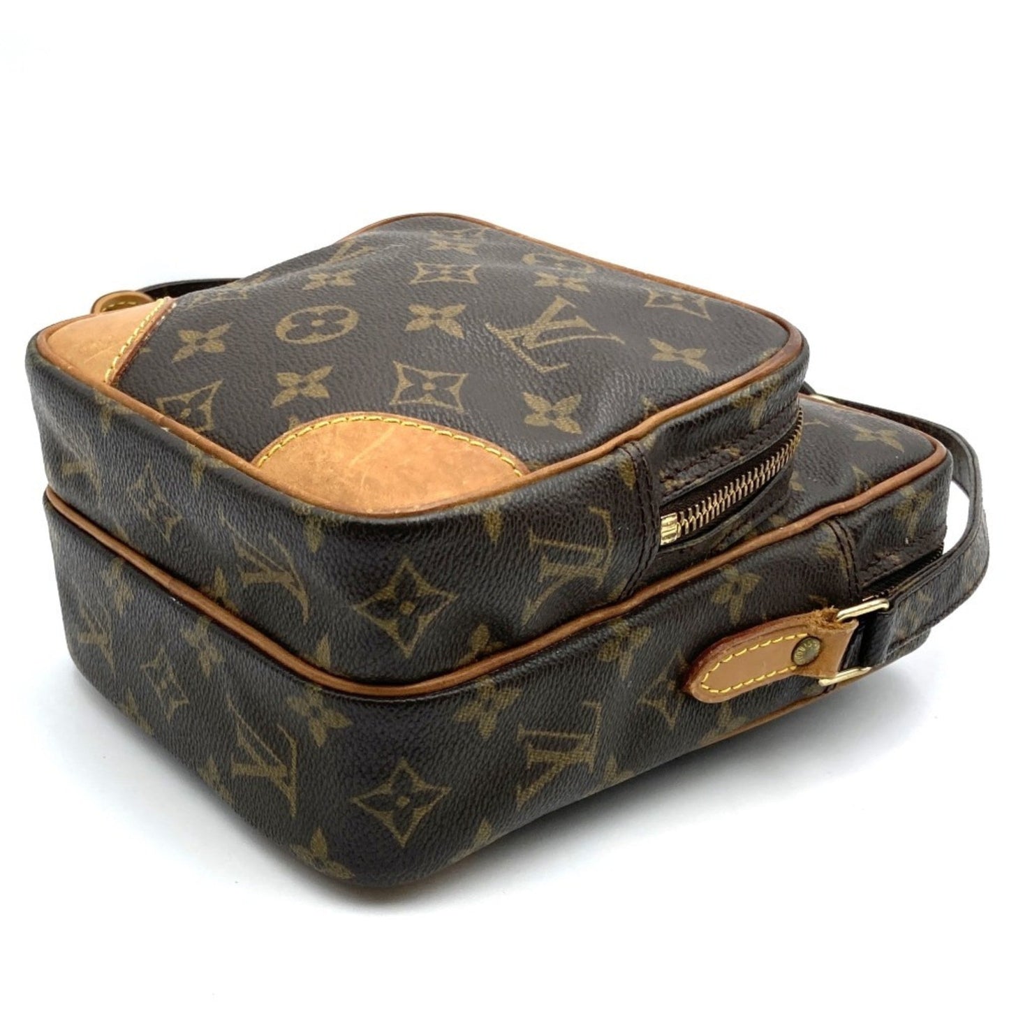 Louis Vuitton Brown Monogram Canvas Shoulder Bag