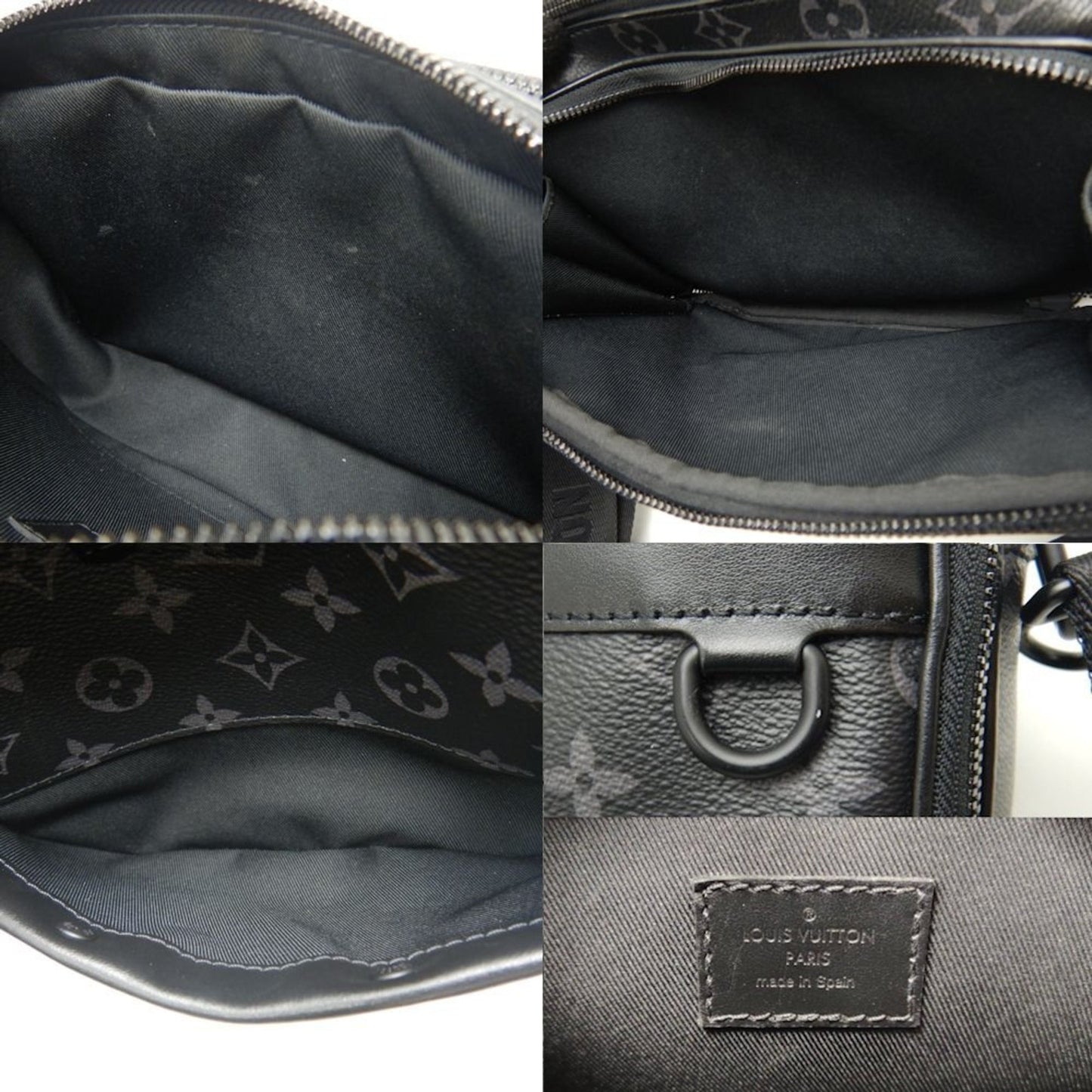 Louis Vuitton Black Pvc Shoulder Bag