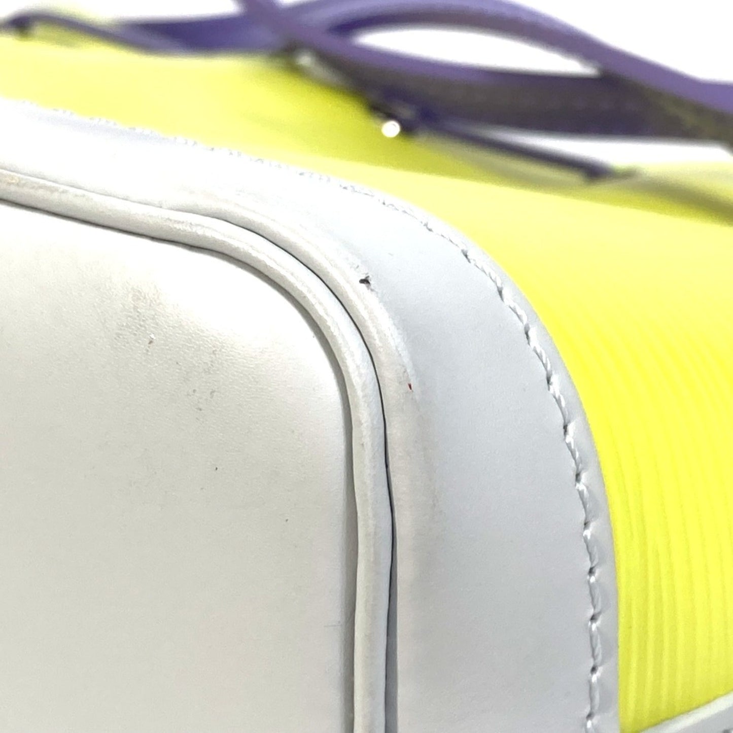 Louis Vuitton Yellow Leather Shoulder Bag