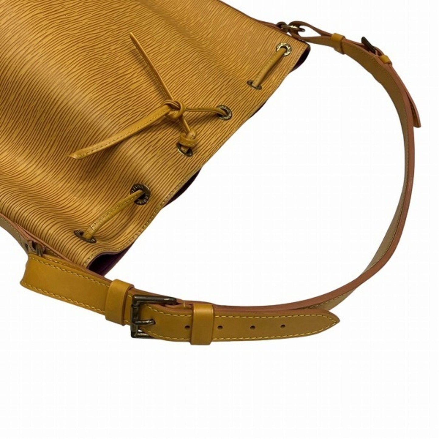 Louis Vuitton Jaune Yellow Leather Shoulder Bag