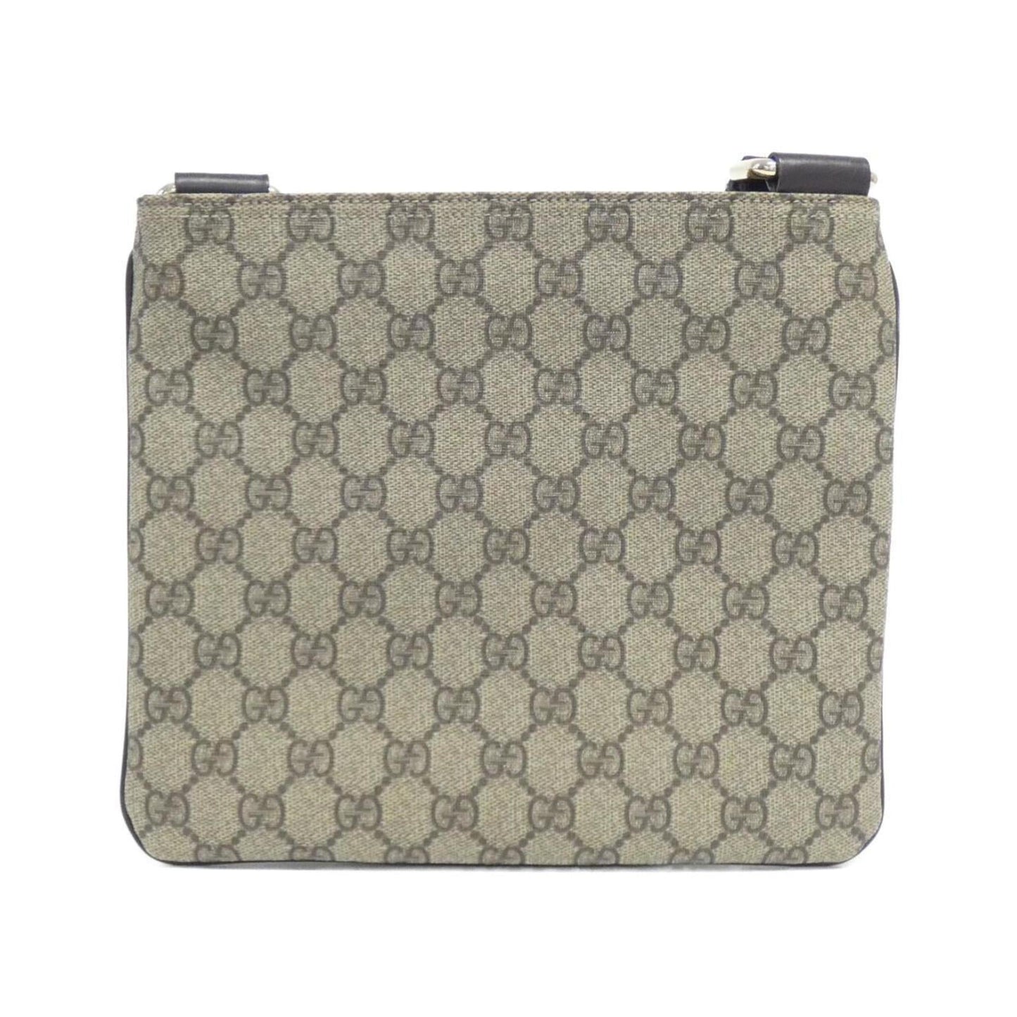 Gucci Beige Dark Brown Gg Plus Shoulder Bag