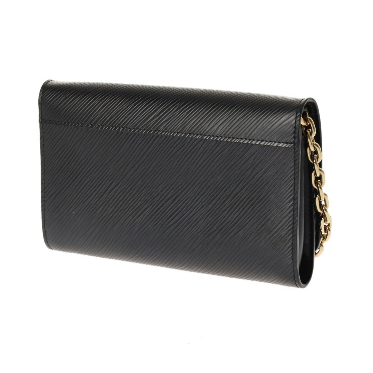 Louis Vuitton Black Leather Shoulder Bag
