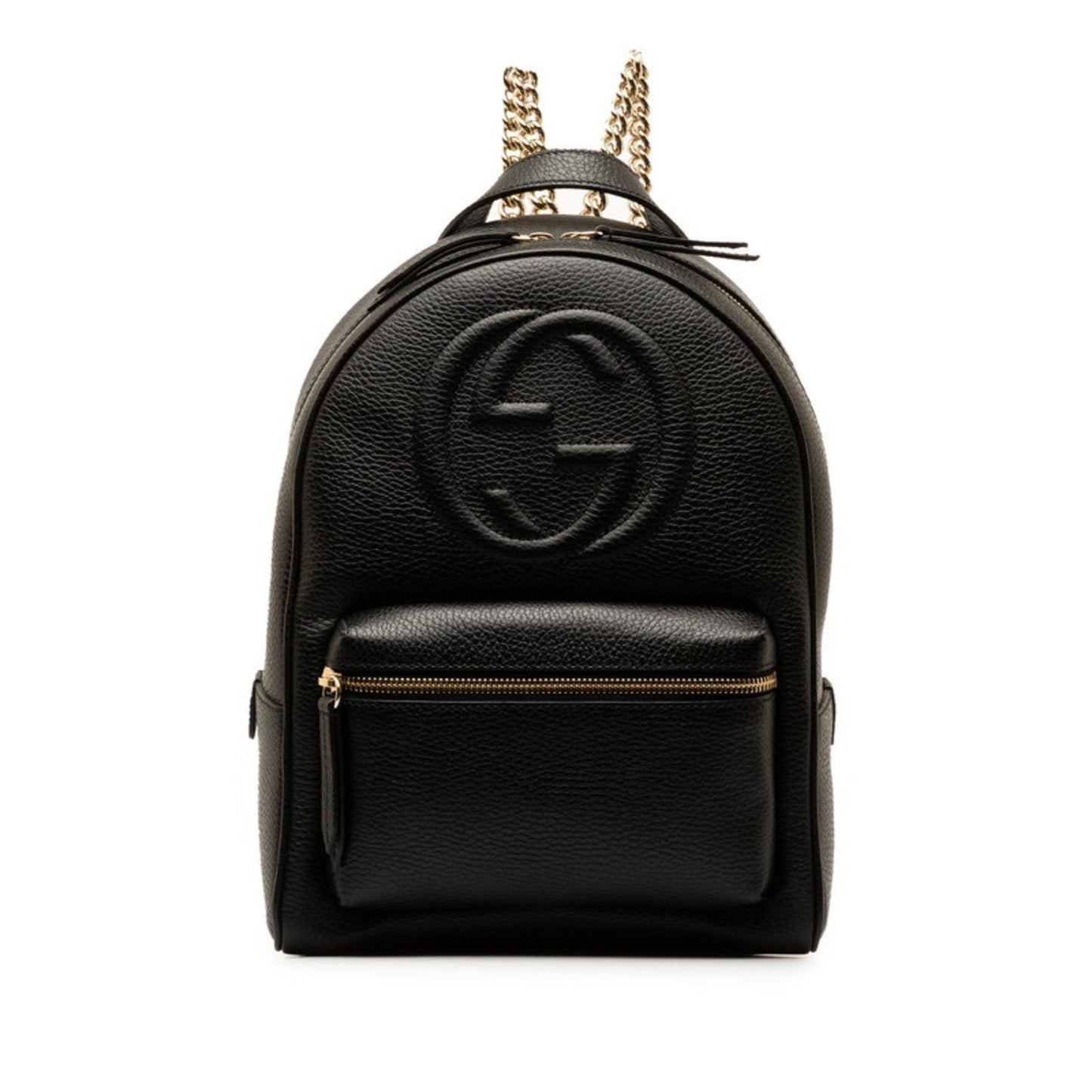 Gucci Soho Black Leather Backpack ()