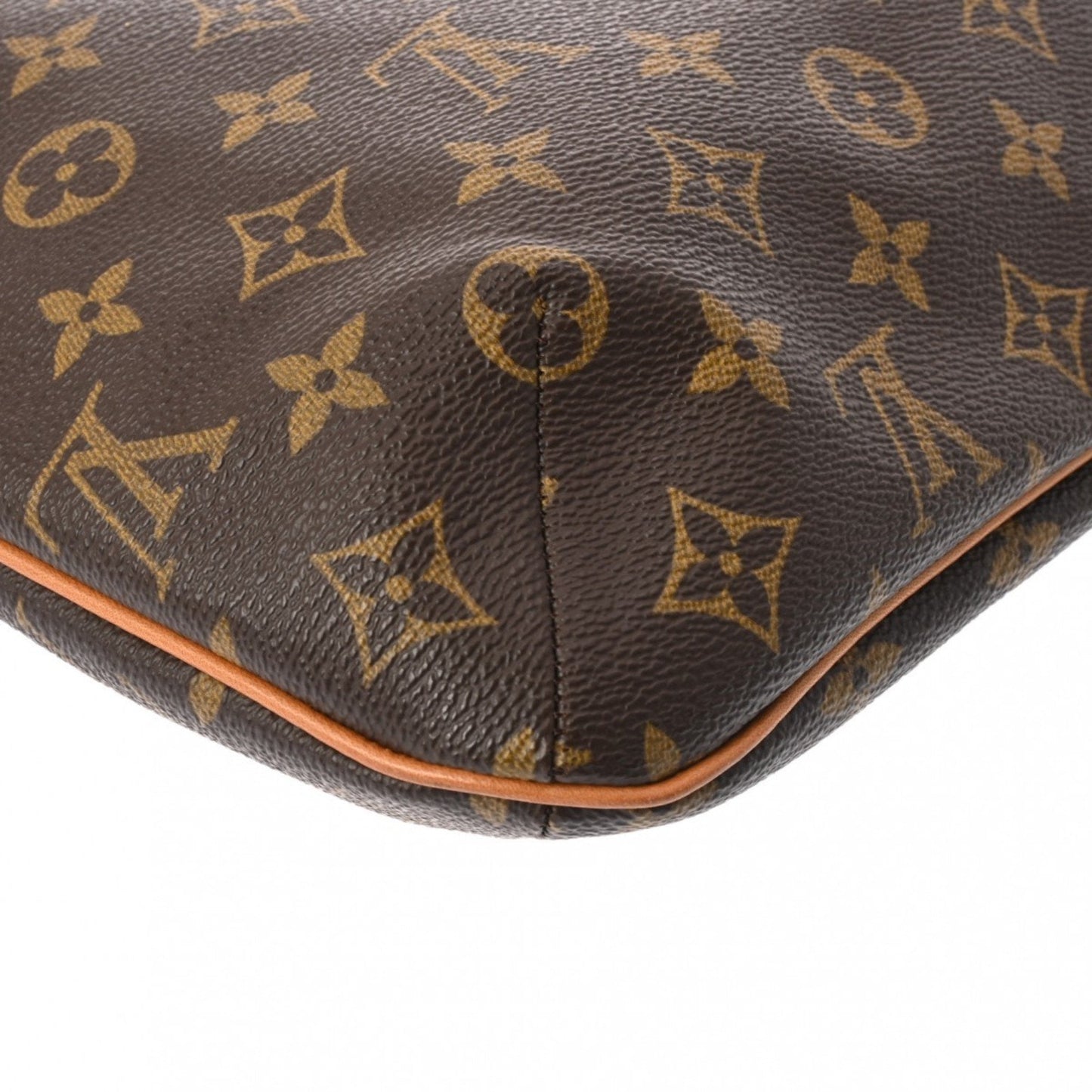 Louis Vuitton Brown Monogram Canvas Shoulder Bag