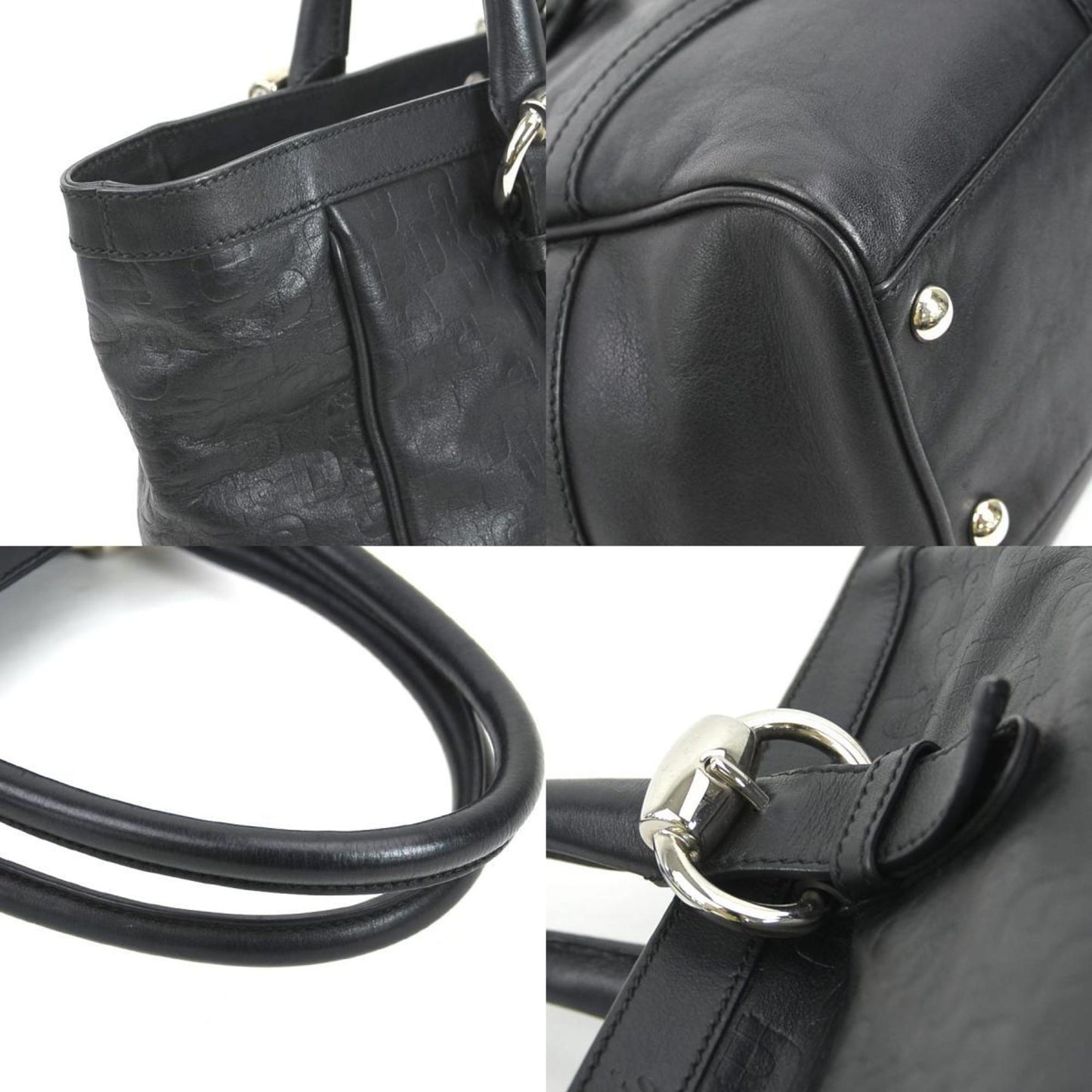 Gucci Black Leather Handbag