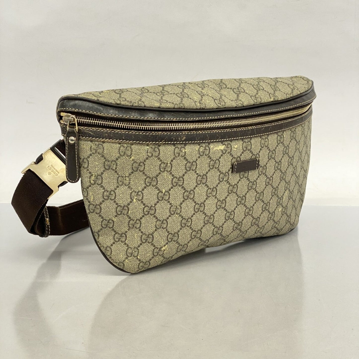Gucci Brown Pvc Fanny Pack