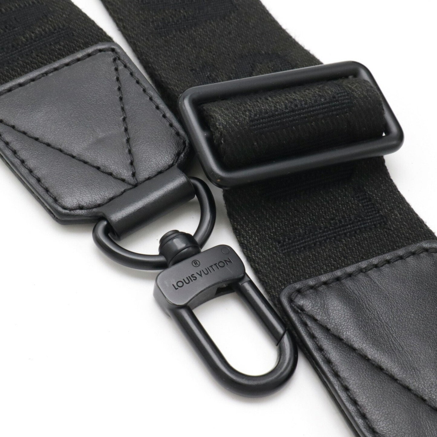 Louis Vuitton Black Noir Leather Shoulder Bag