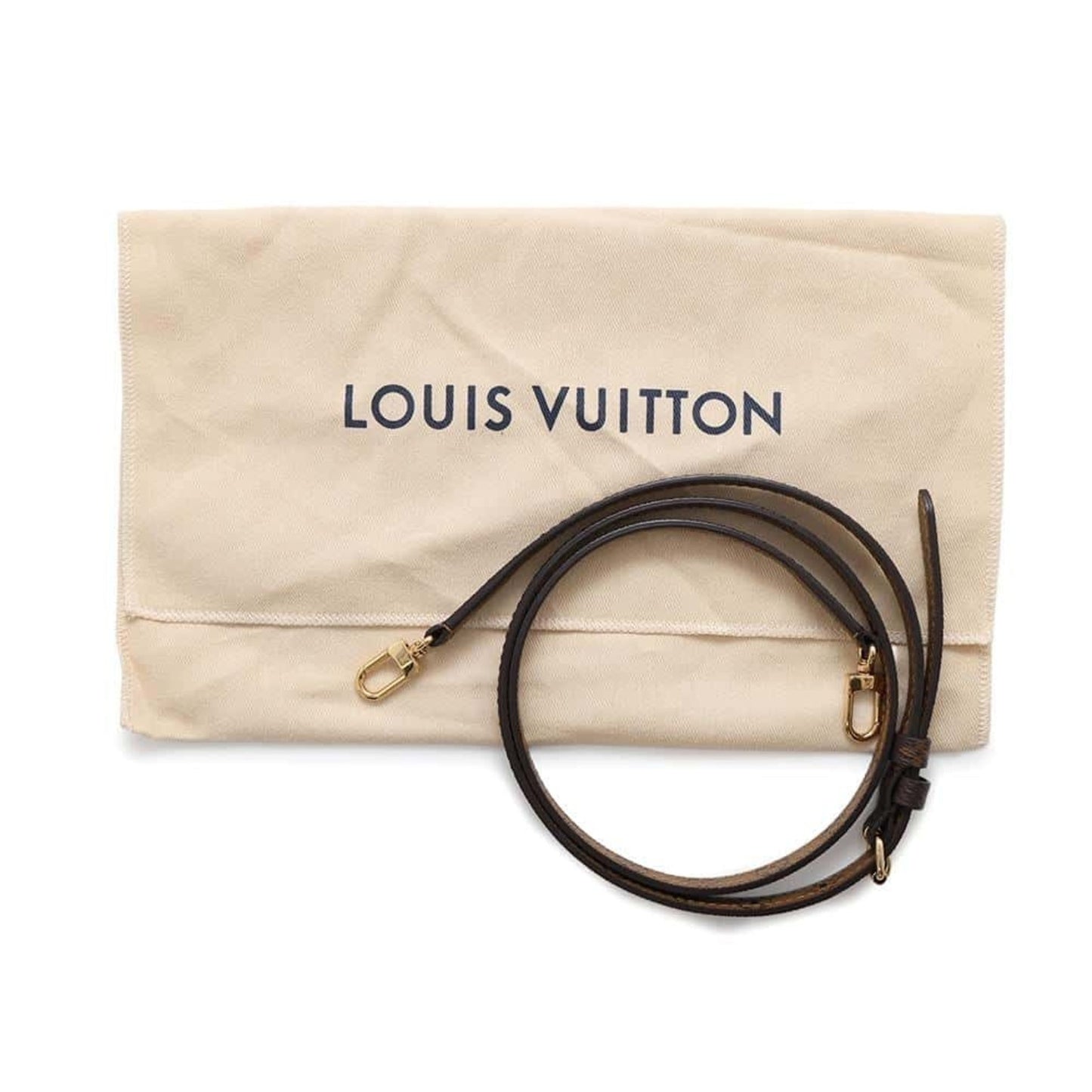 Louis Vuitton Brown Red Color Monogram Reverse Handbag Shoulder Bag
