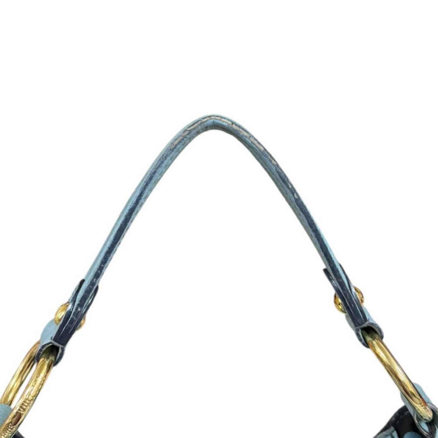 Louis Vuitton Blue Blue Ciel Mahina Leather Monogram Shoulder Bag