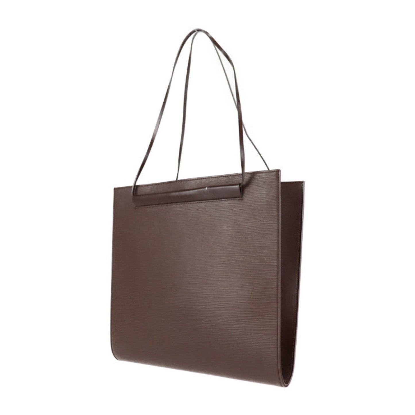 Louis Vuitton Moka Epi Leather Handbag Shopping Bag Shoulder Bag Tote Bag