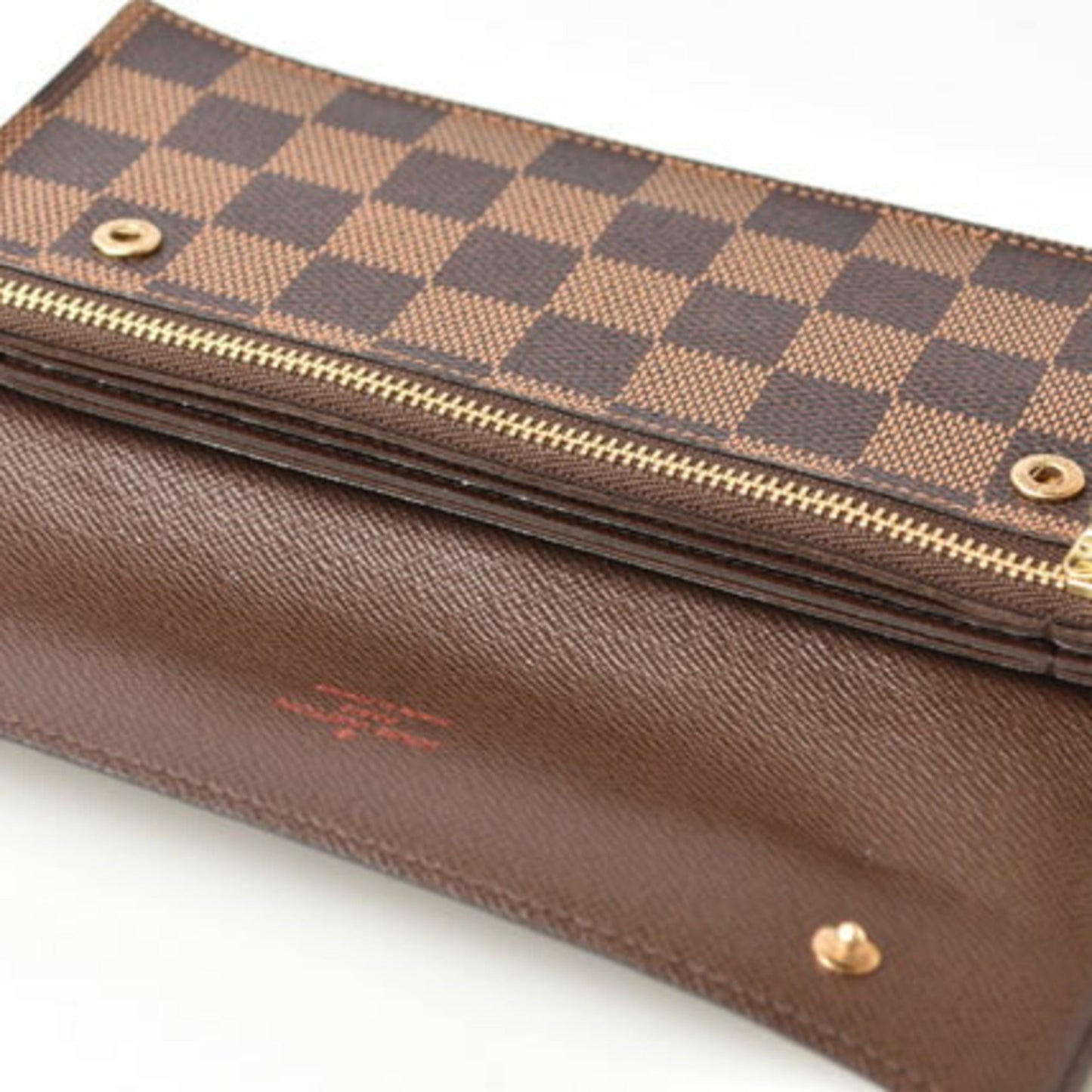 Louis Vuitton Damier Damier Canvas Damier Canvas Chain/Shoulder Wallet