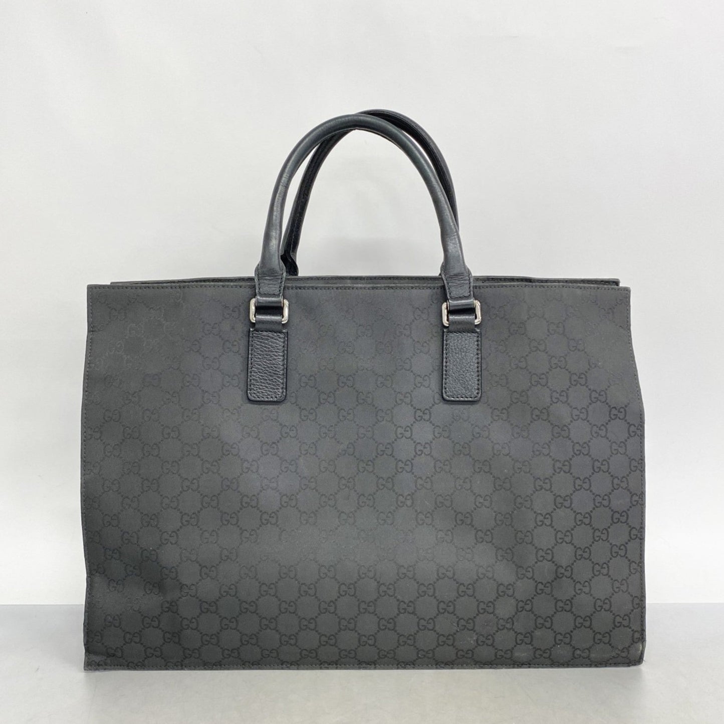 Gucci Black Nylon Tote Bag