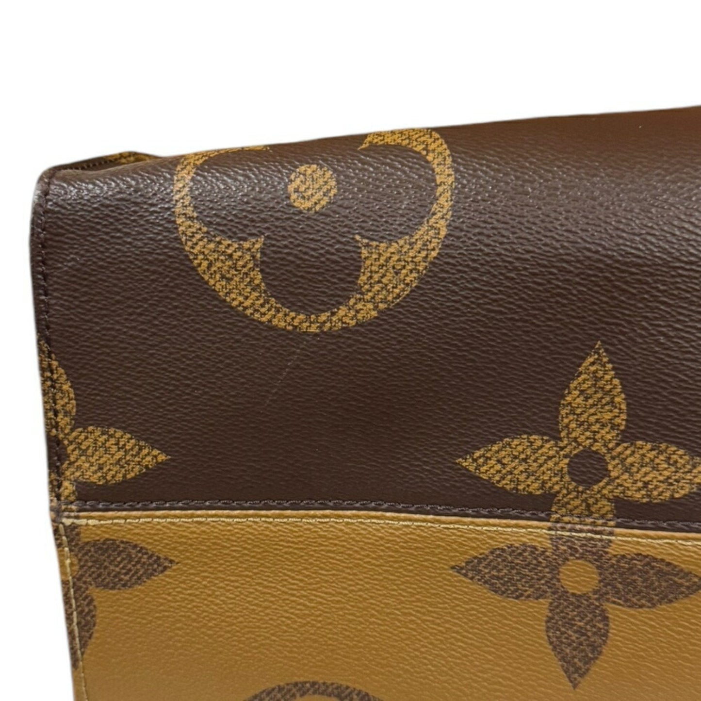Louis Vuitton Brown Monogram Canvas Shoulder Bag