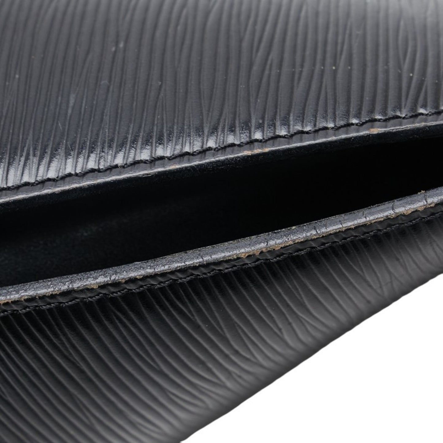 Louis Vuitton Black Noir Leather Shoulder Bag