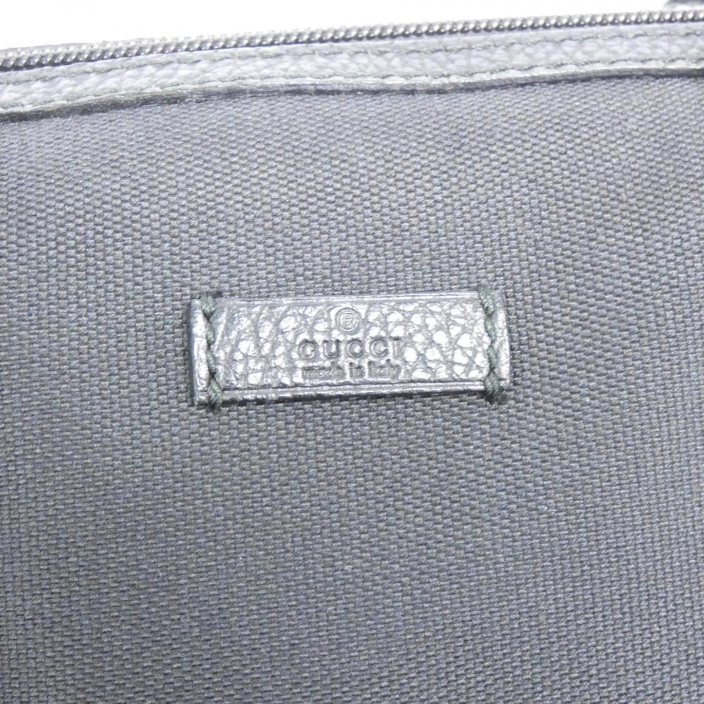 Gucci Black Canvas Tote Bag