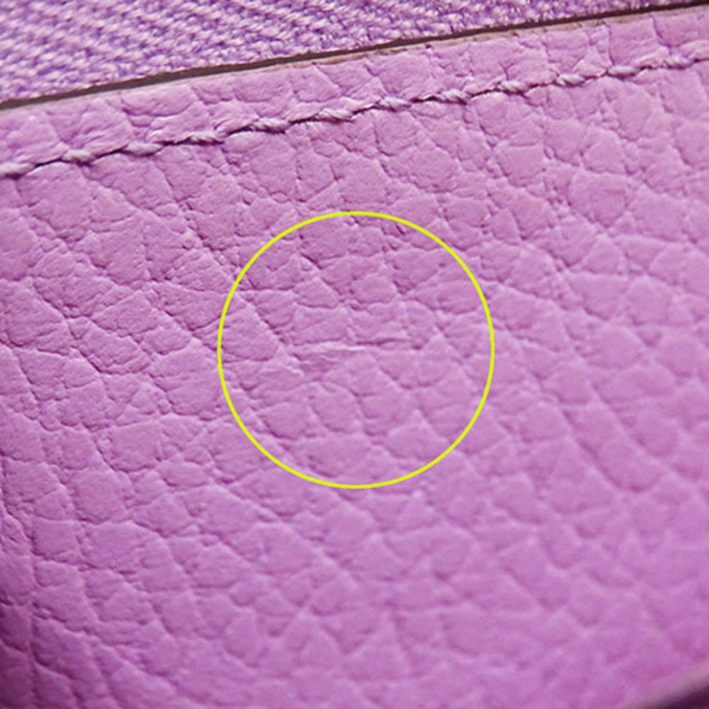 Gucci Purple Leather Coin Purse/Coin Case