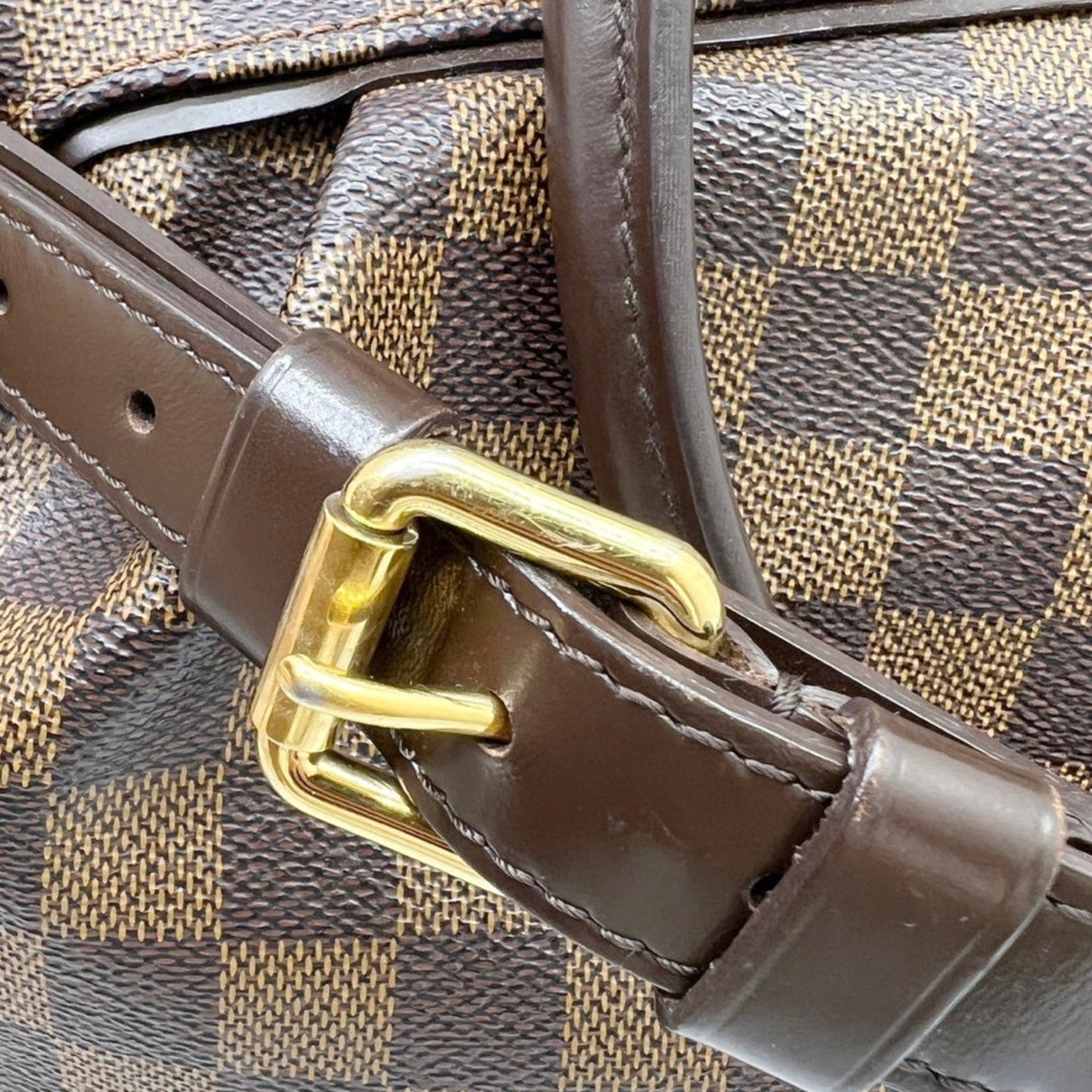 Louis Vuitton Brown Damier Canvas Handbag Shoulder Bag