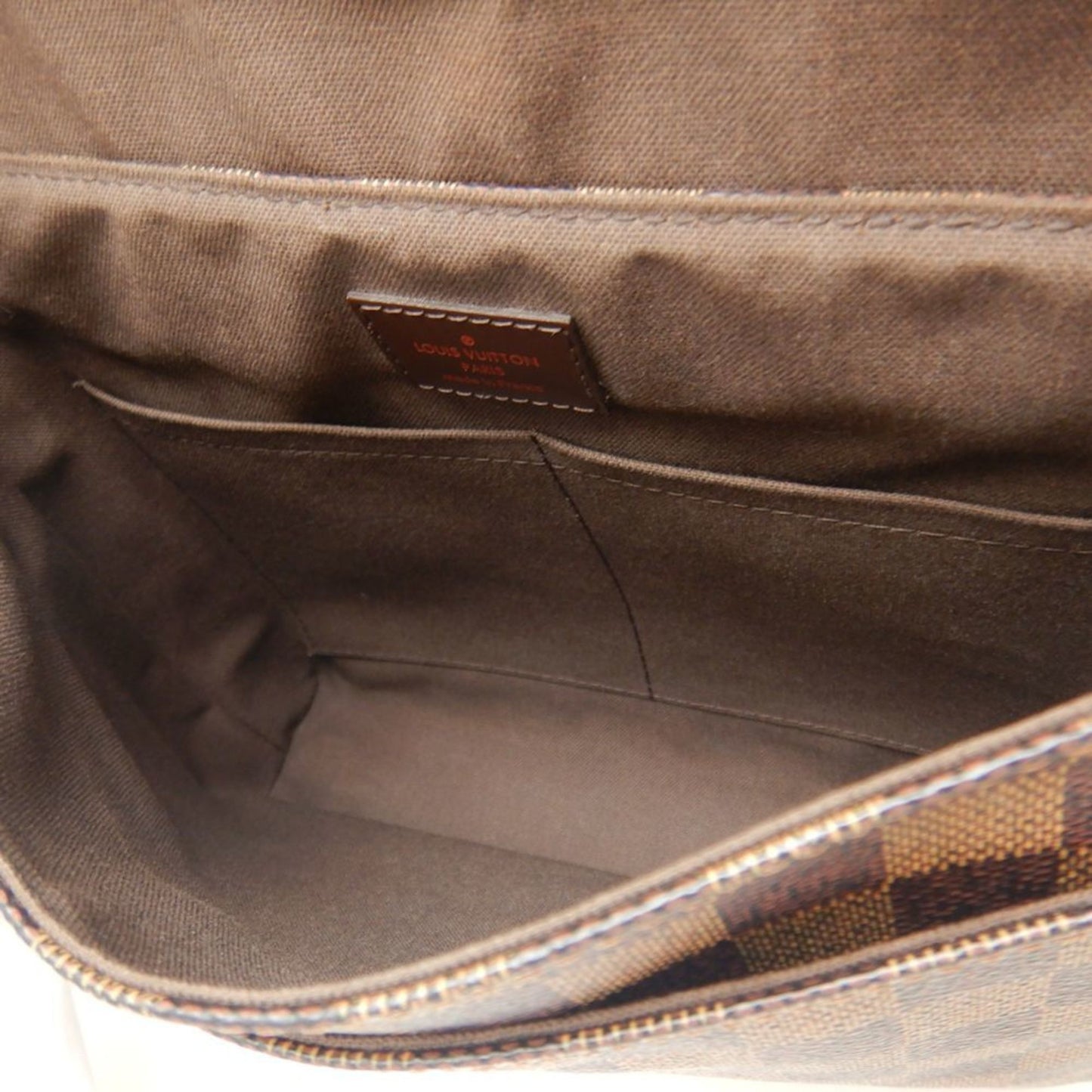 Louis Vuitton Damier Canvas Ebene Pvc Shoulder Bag