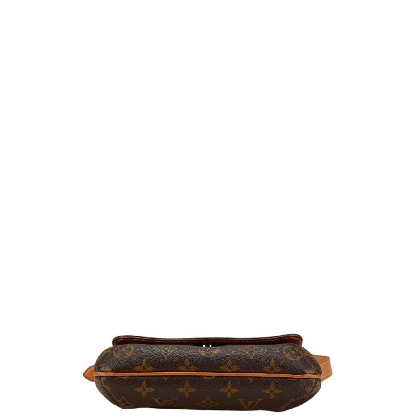 Louis Vuitton Brown Pvc Leather Shoulder Bag