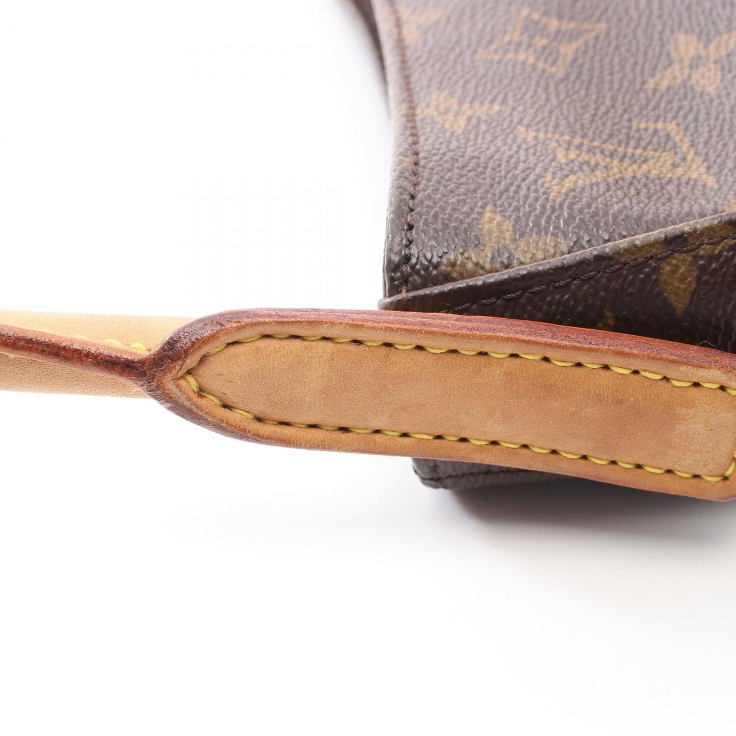 Louis Vuitton Monogram Brown Pvc Leather Shoulder Bag