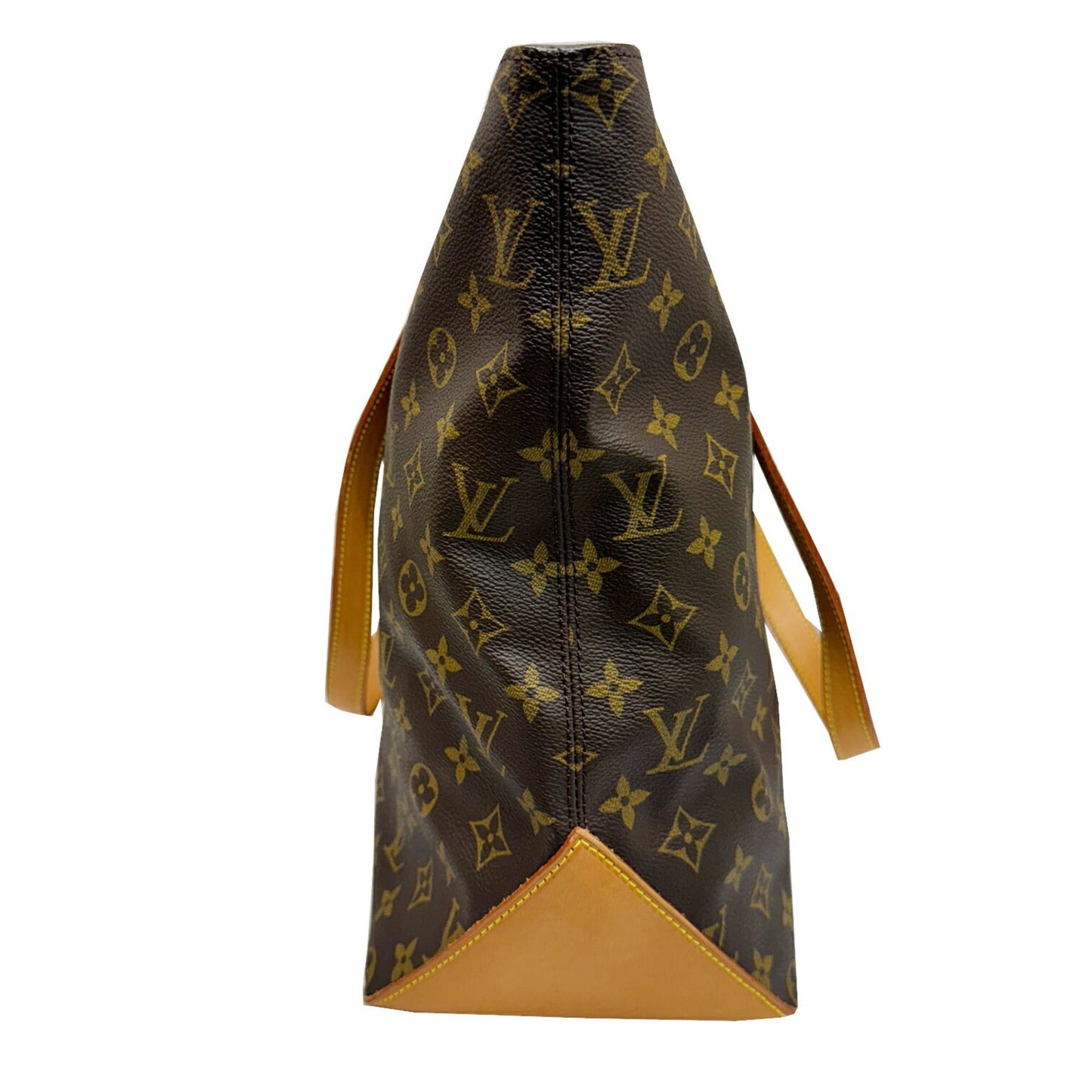 Louis Vuitton Brown Monogram Canvas Shoulder Bag Tote Bag
