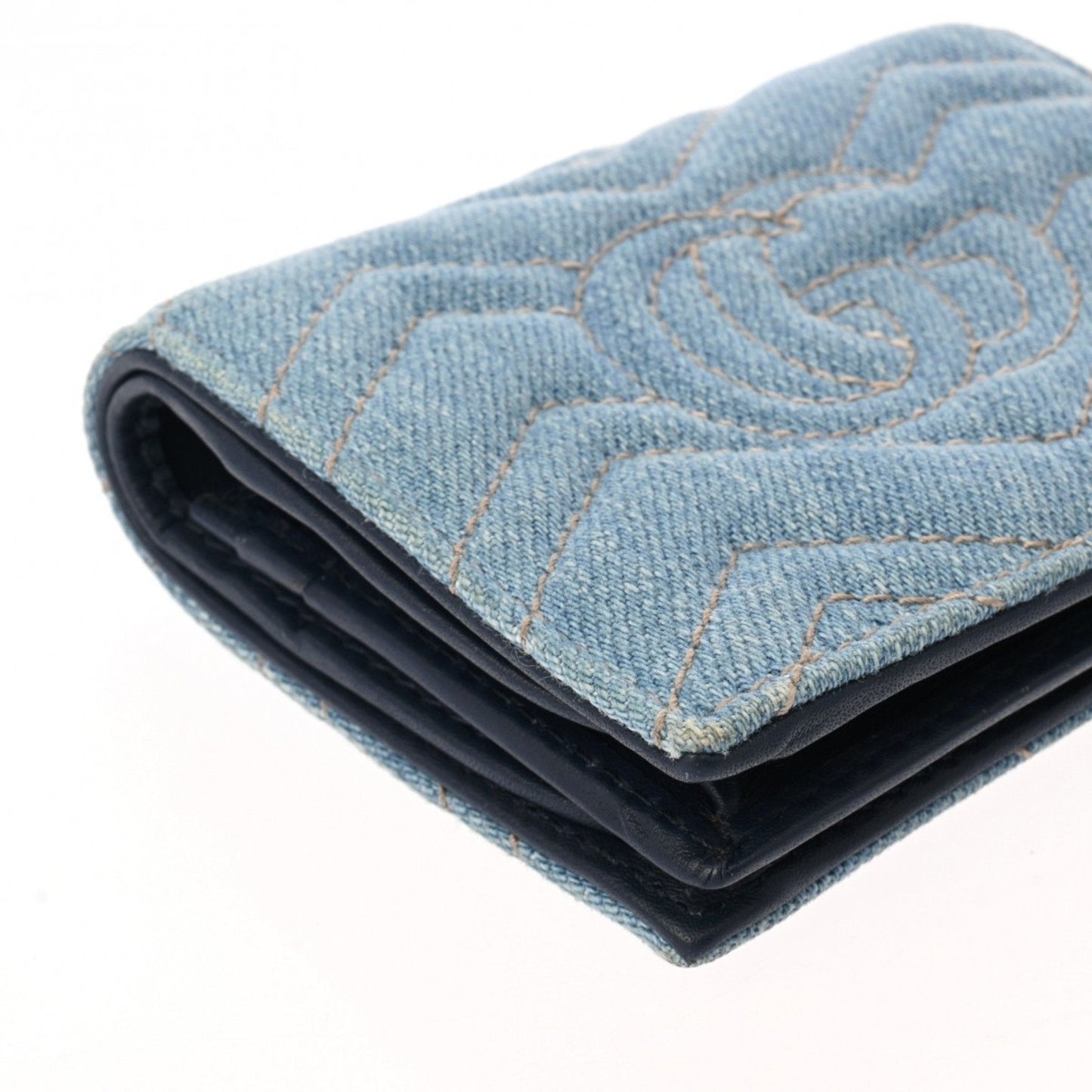 Gucci Blue Denim Wallet (Bi-Fold)