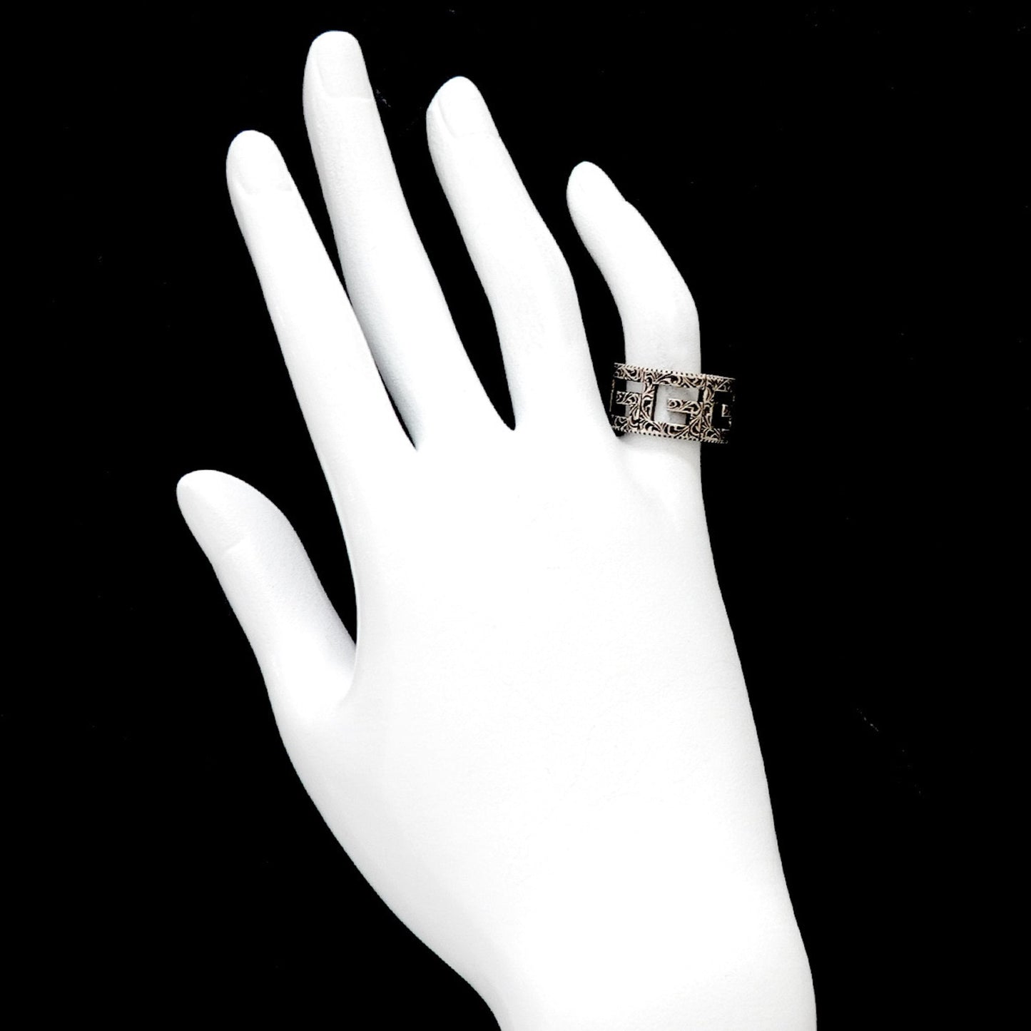 Gucci Silver Silver 925 Band Ring