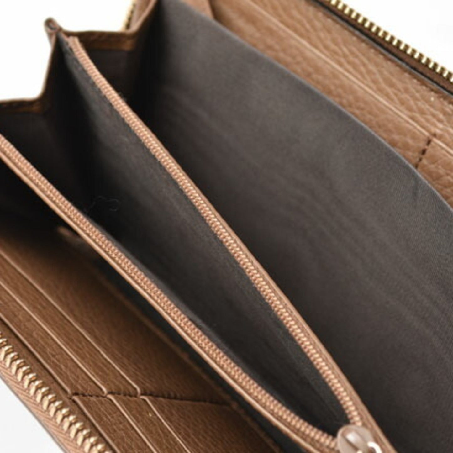 Gucci Soho Brown Leather Long Wallet (Bi-Fold)
