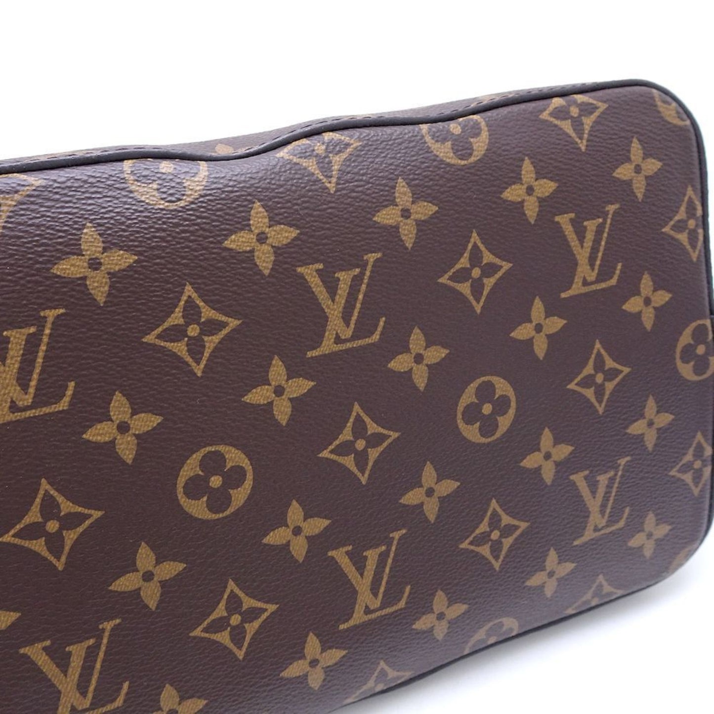Louis Vuitton Brown Noir Monogram Shoulder Bag