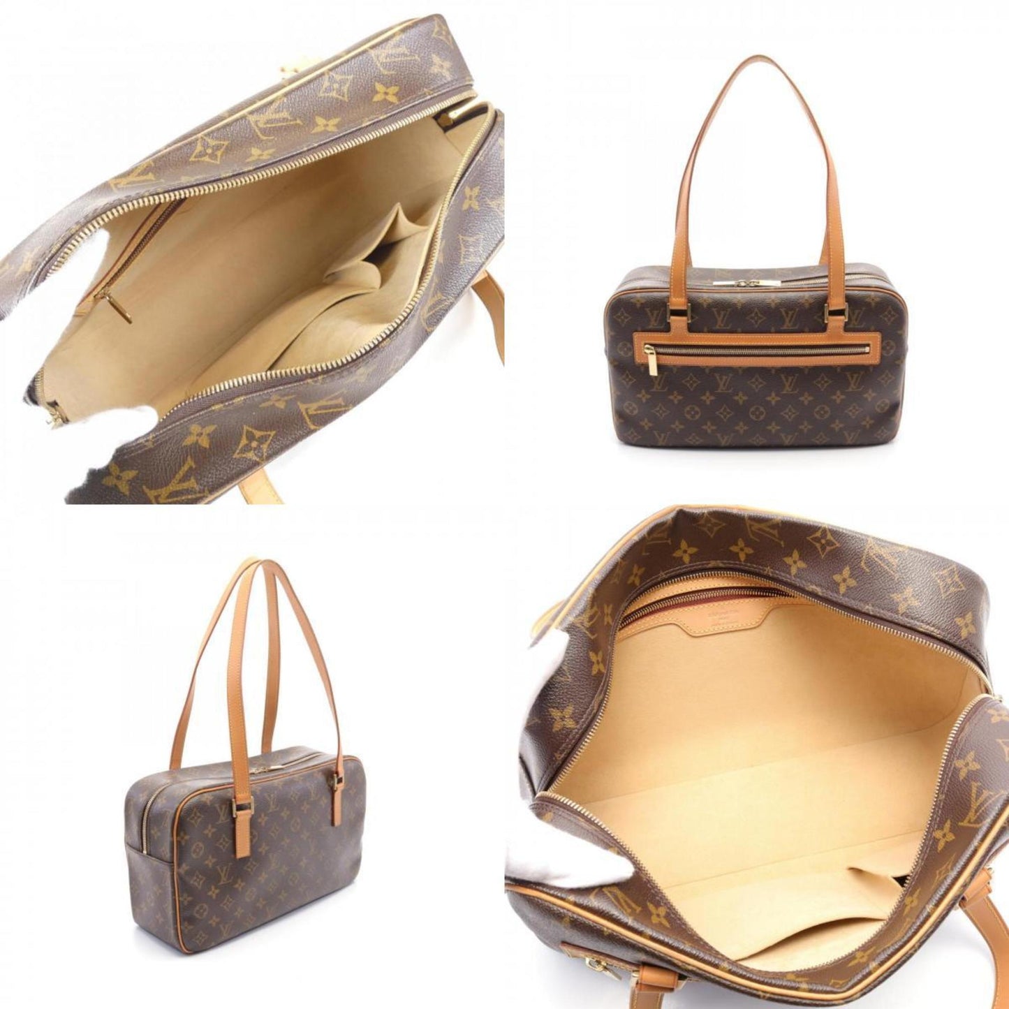 Louis Vuitton Brown Marron Monogram Shoulder Bag