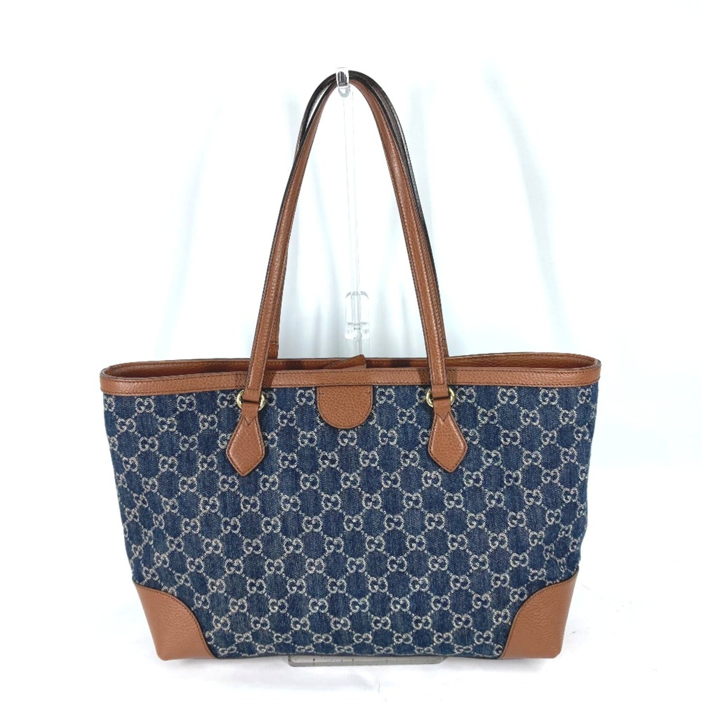 Gucci Blue Denim Tote Bag