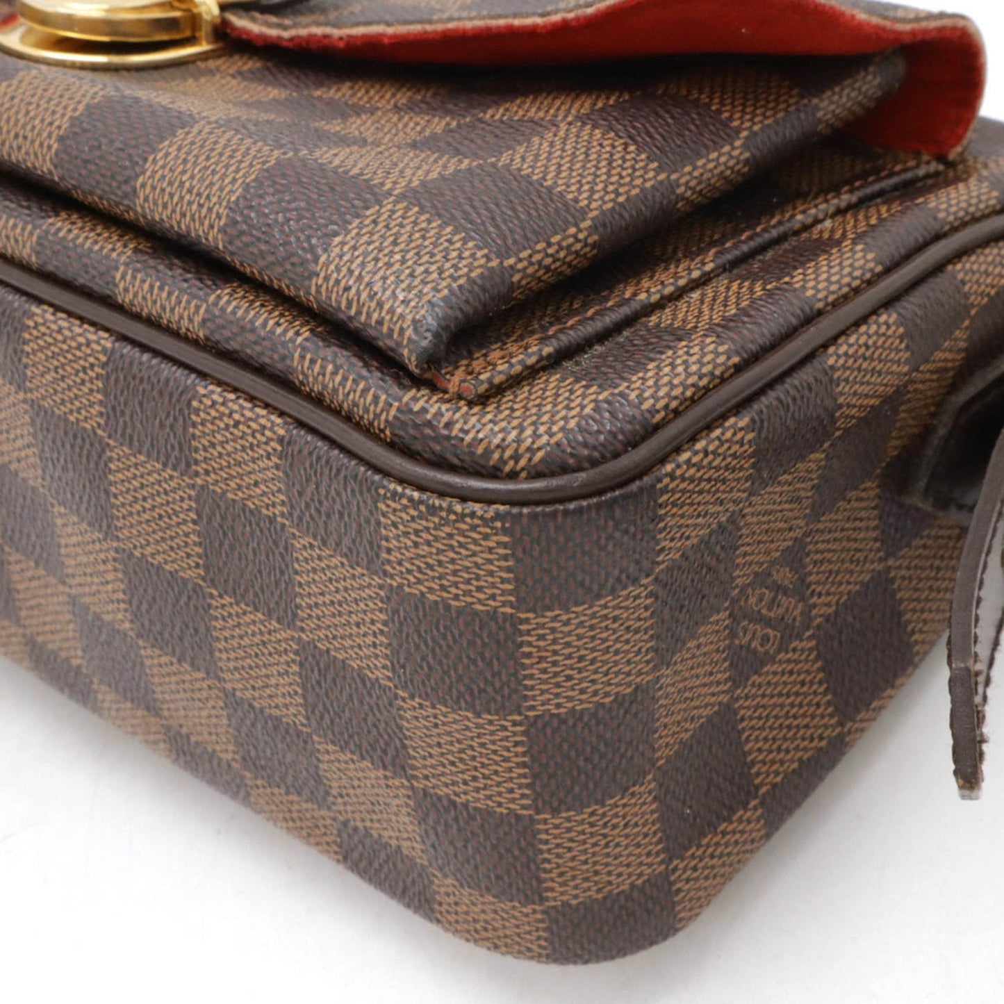 Louis Vuitton Brown Pvc Shoulder Bag